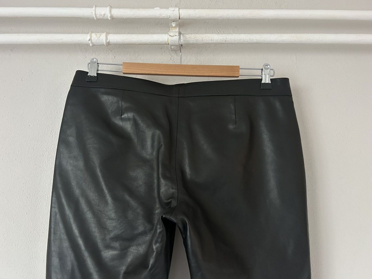 Gucci Gucci Black Leather Slim-Fit Pants Size US 32 / EU 48 - 6 Thumbnail