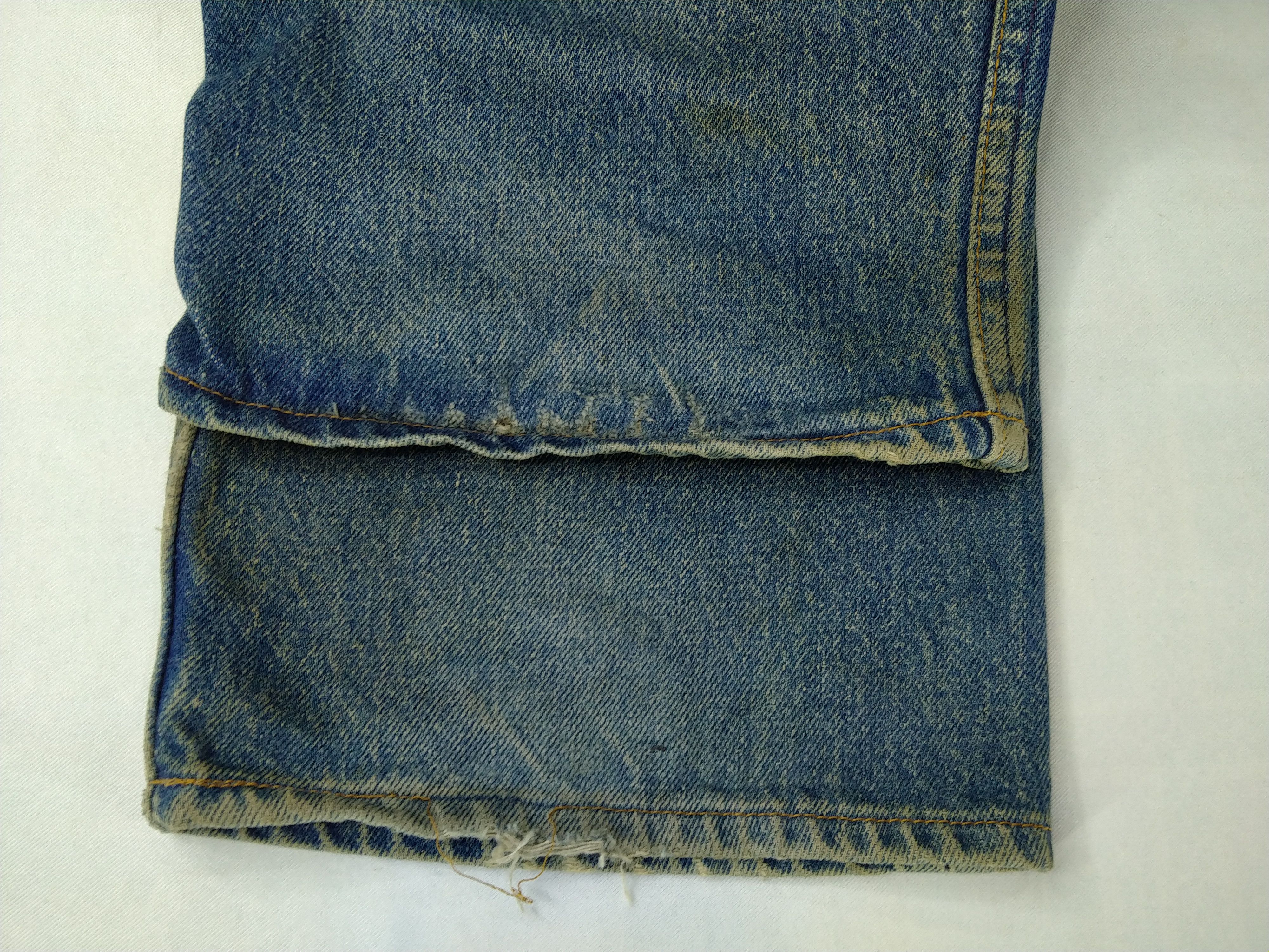 Levi's 80s Rusty Blue Vintage Levi's 501 Denim 36x29.5 -JN680 Size US 36 / EU 52 - 17 Thumbnail