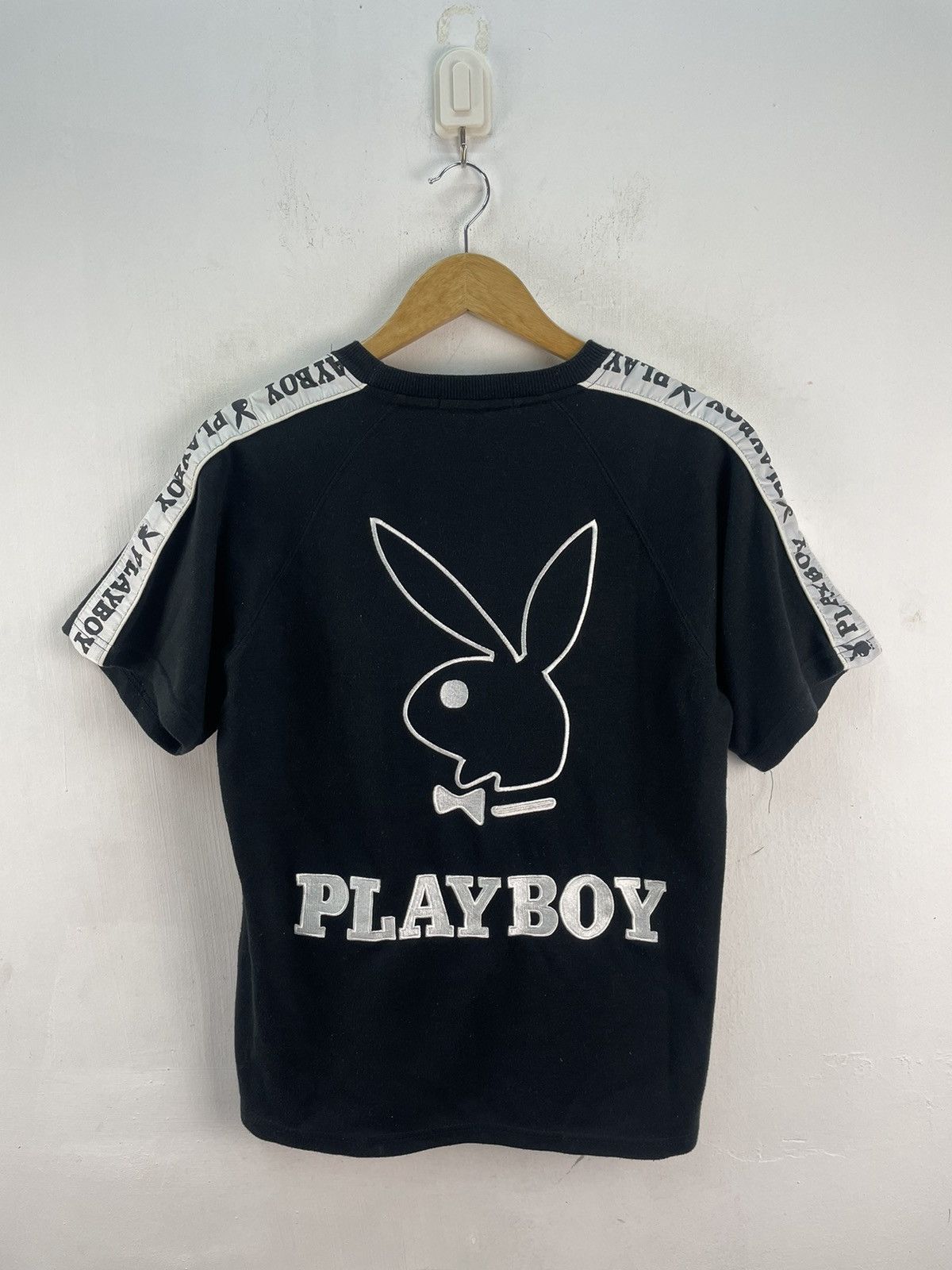 Playboy × Vintage Vintage Y2K playboy tshirt big logo spellout embroidery Size US M / EU 48-50 / 2 - 1 Thumbnail