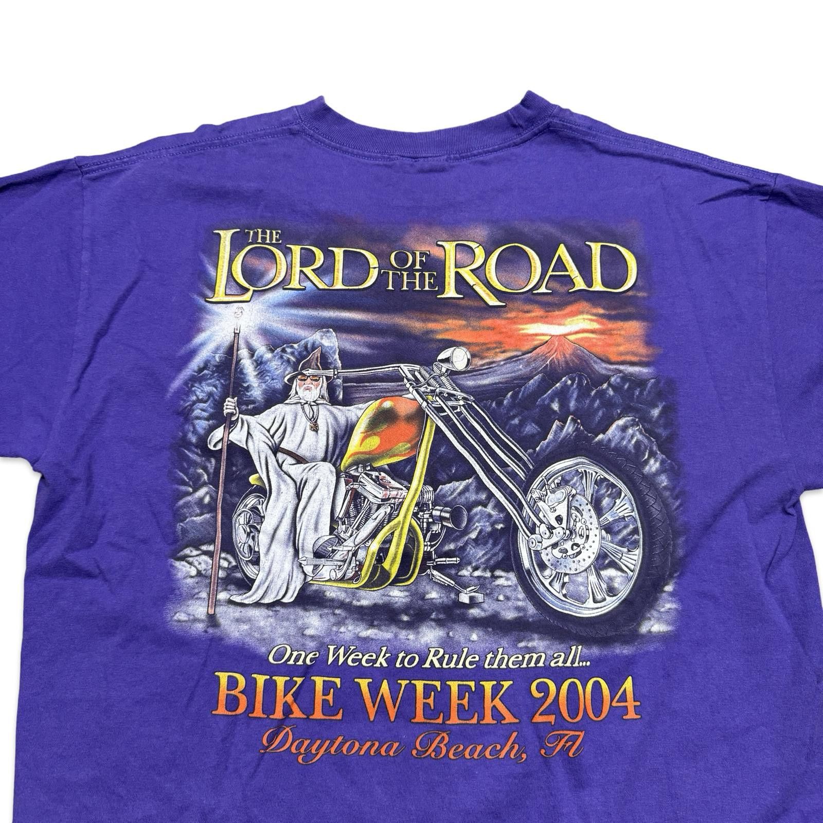 Designer Vintage Lord of the Road '04 Daytona Bike Week T-Shirt Size US XL / EU 56 / 4 - 3 Thumbnail