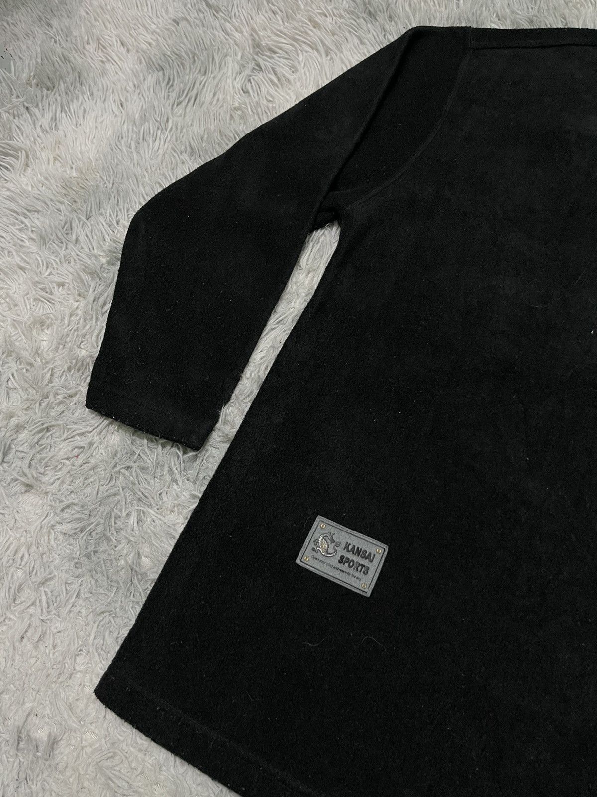 Kansai Yamamoto 90s KANSAI SPORT FLEECE EMBROIDERY LOGO RARE Size US M / EU 48-50 / 2 - 5 Thumbnail