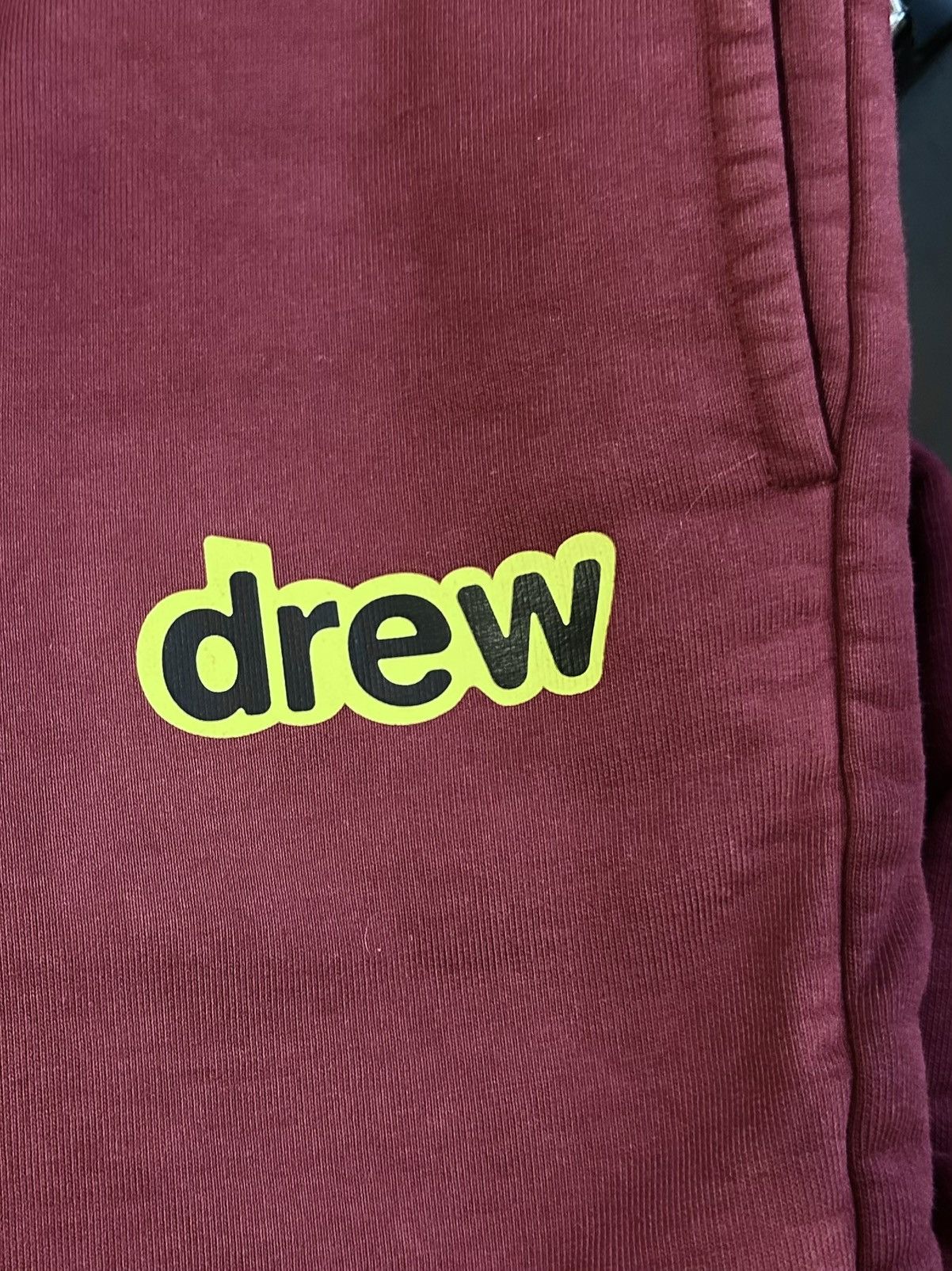 Drew House Nwt Size XL Drew House Secret Burgundy Sweatpants Size US 30 / EU 46 - 6 Thumbnail