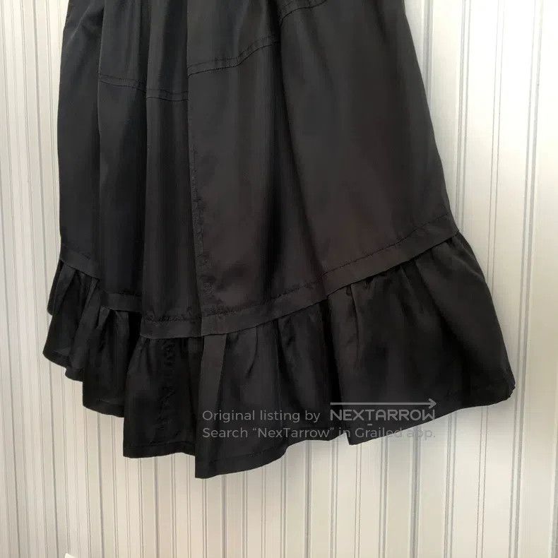 Comme des Garcons Comme Des Garcons size S Pinched skirt tail thick glossy b Size 23" - 6 Thumbnail