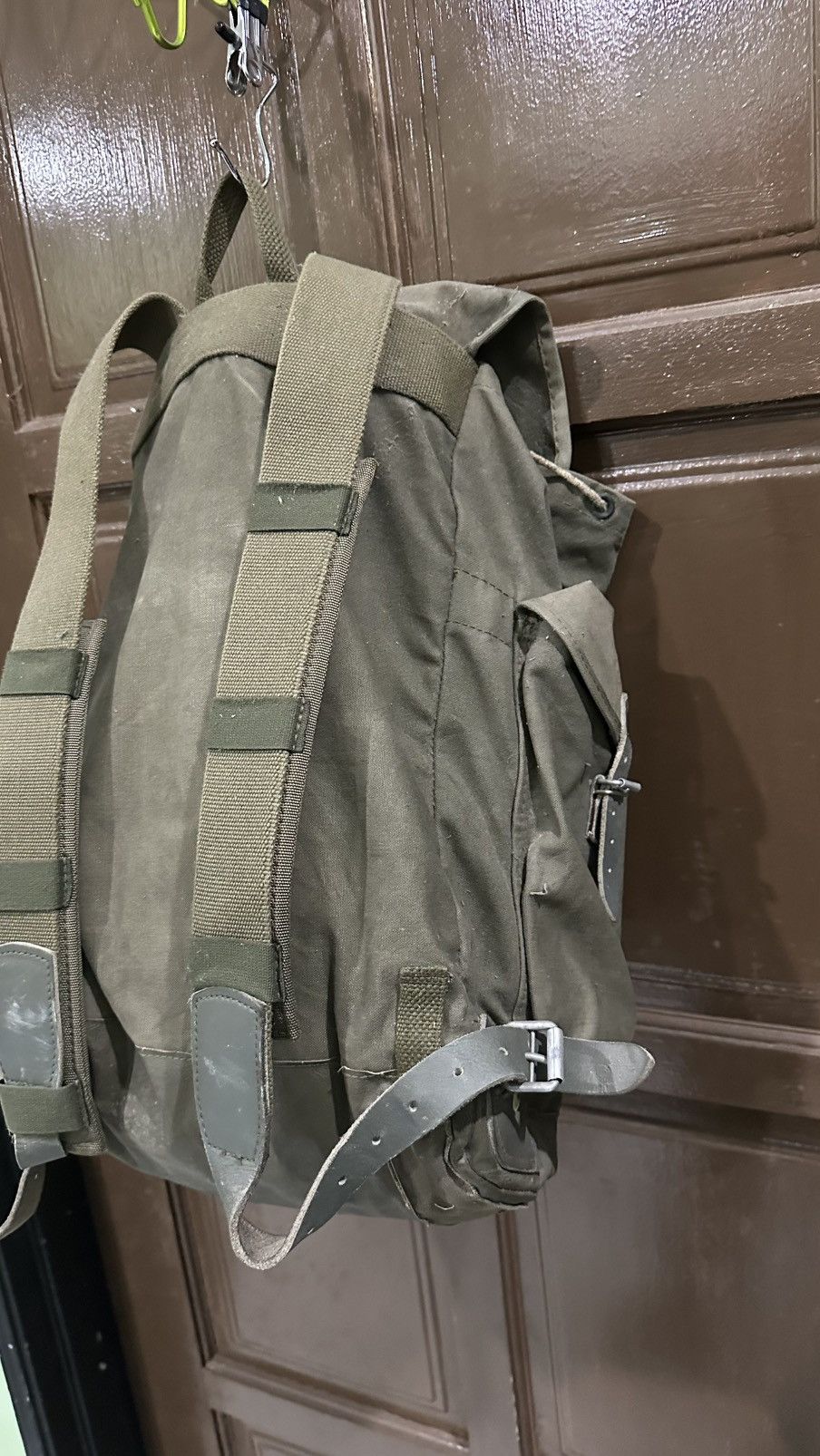Army Of Me 🔥Rare🔥 1940s Deuter Augsburg Rucksack leather Backpack Size ONE SIZE - 6 Thumbnail