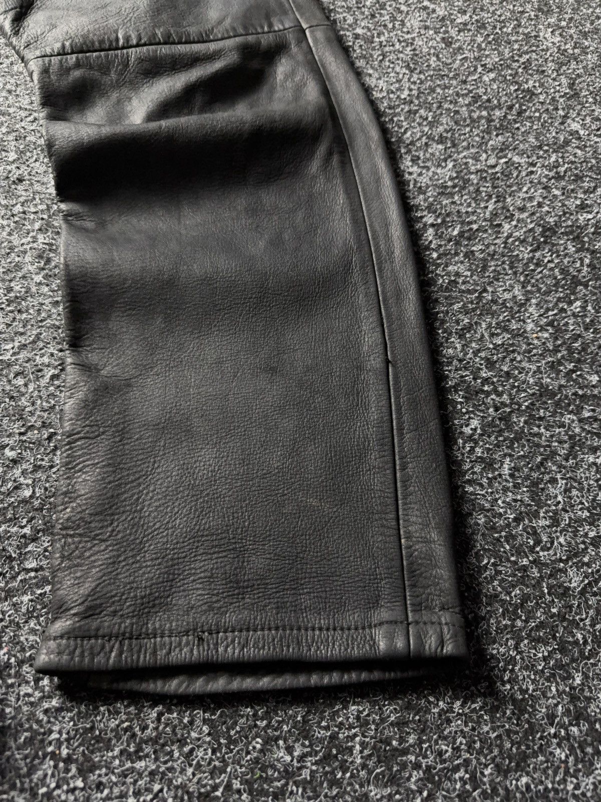 Y2K Vintage Leather Pants Opium Style Alt Biker USA Rare