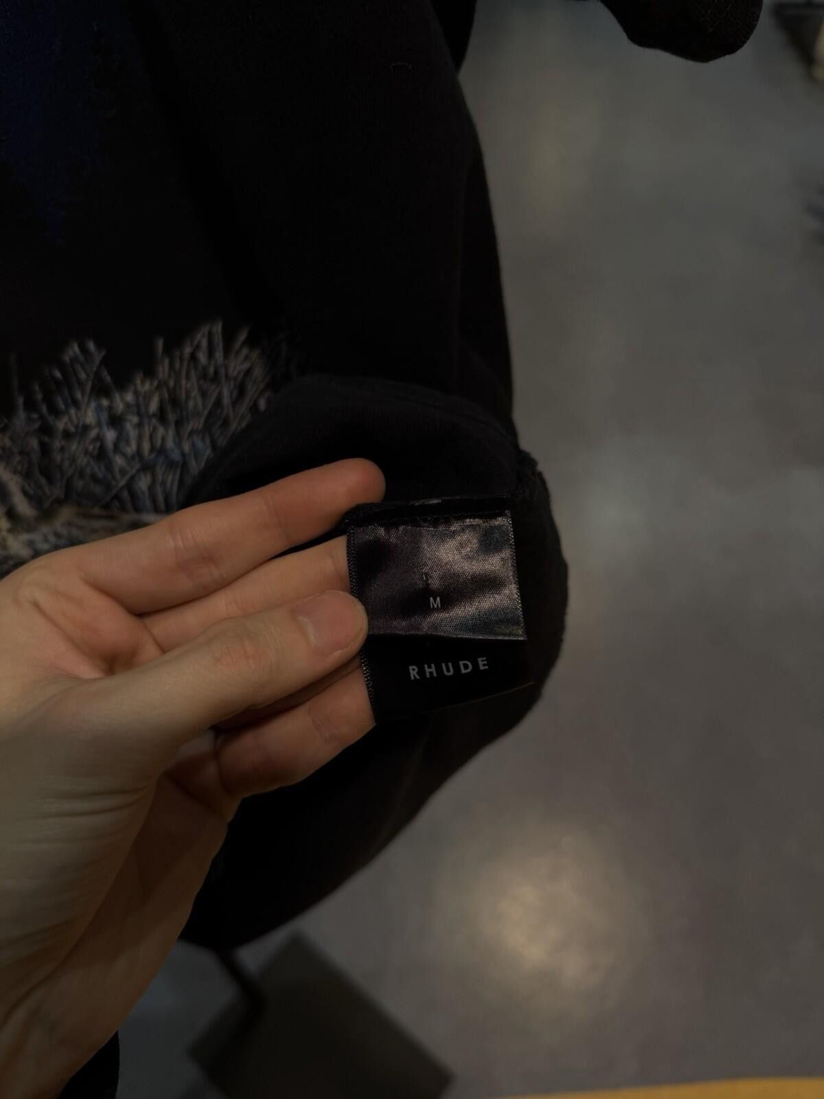 Rhude Rhude Tee Shirt Blue Wolf Logo 100% Authentic Size (Medium) Size US M / EU 48-50 / 2 - 11 Thumbnail