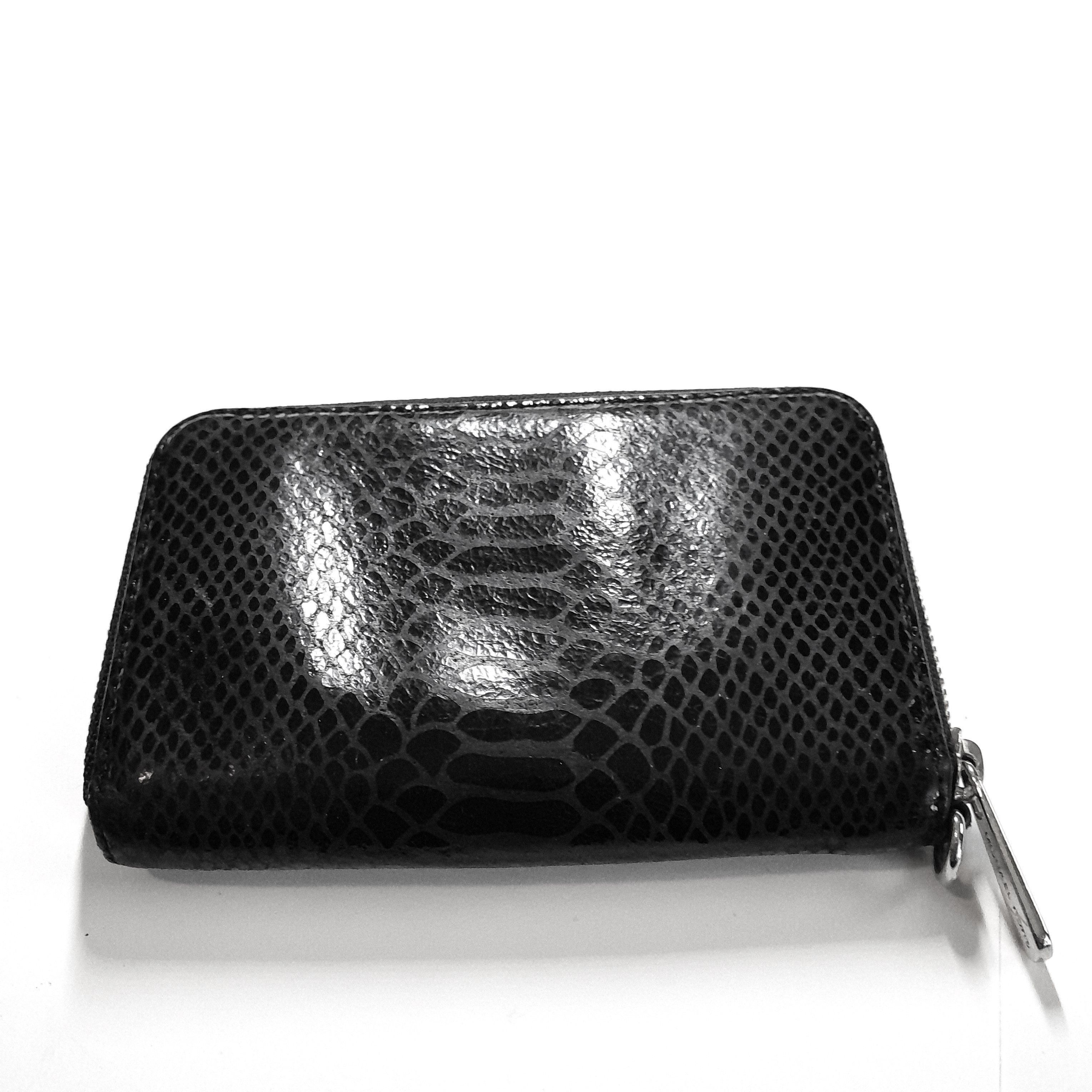 Michael Kors Michael Kors Snake Skin Pattern Round Zip Short Wallet Size ONE SIZE - 2 Thumbnail