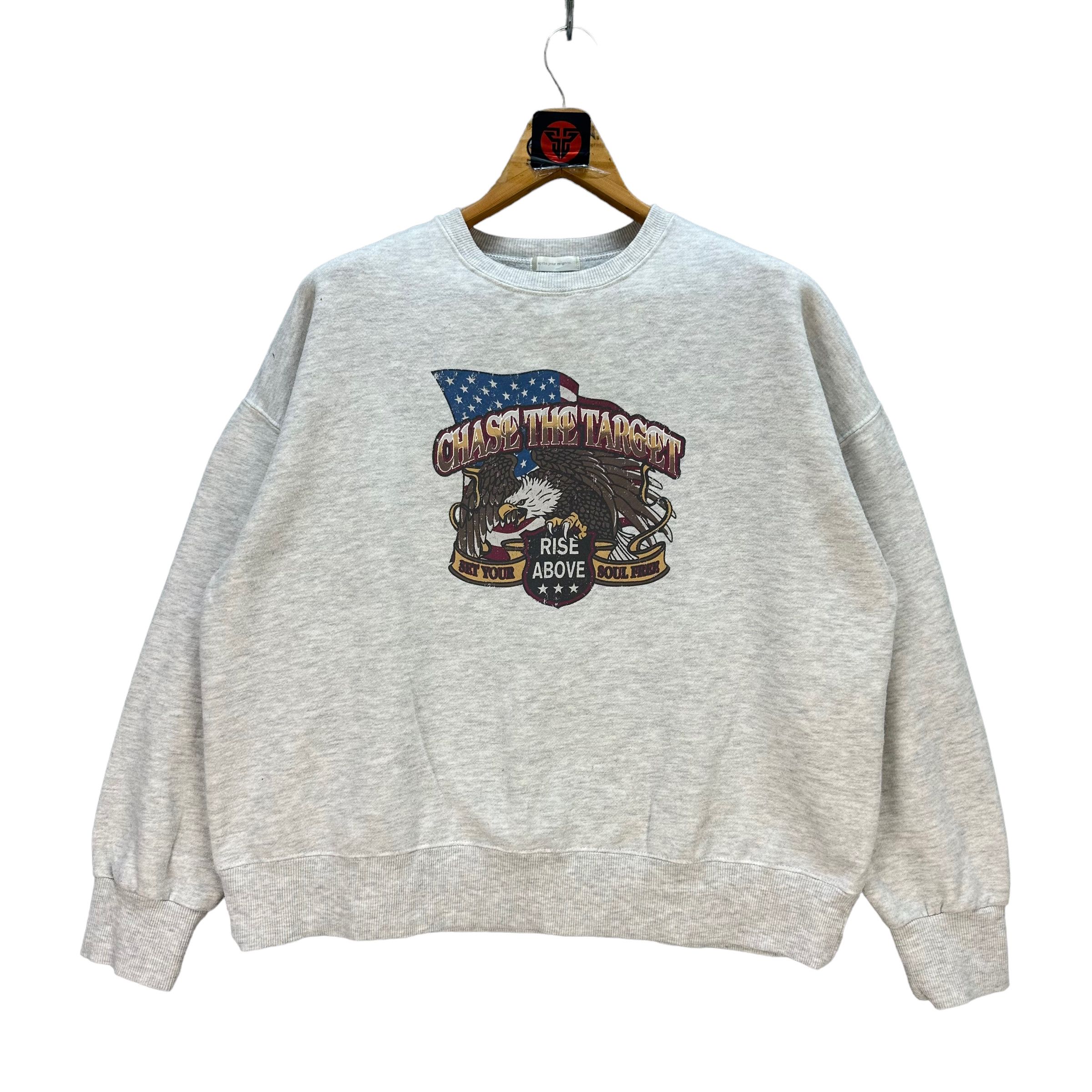 Japanese Brand APRES JOUR MIGNON EAGLE GRAPHIC SWEATSHIRTS #7508-149 Size US M / EU 48-50 / 2 - 1 Thumbnail