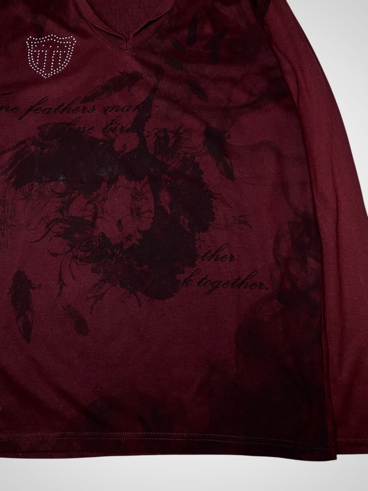 If Six Was Nine 2000's Semantic Design Vkei Tribal Longsleeve Size US M / EU 48-50 / 2 - 3 Thumbnail