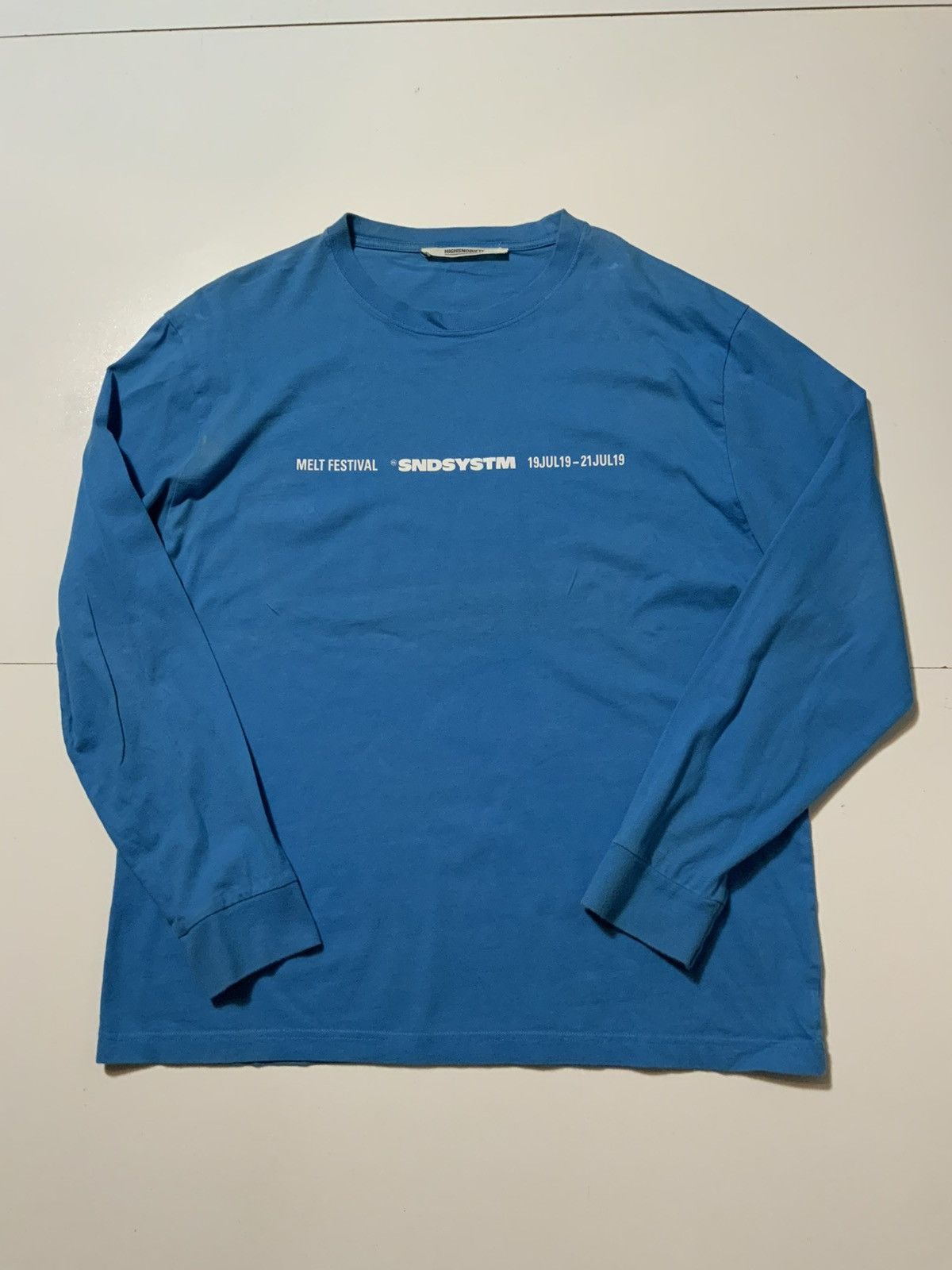 Highsnobiety Highsnobiety Melt Music Festival SNDSYSTM Graphic T-Shirt Size US L / EU 52-54 / 3 - 2 Thumbnail