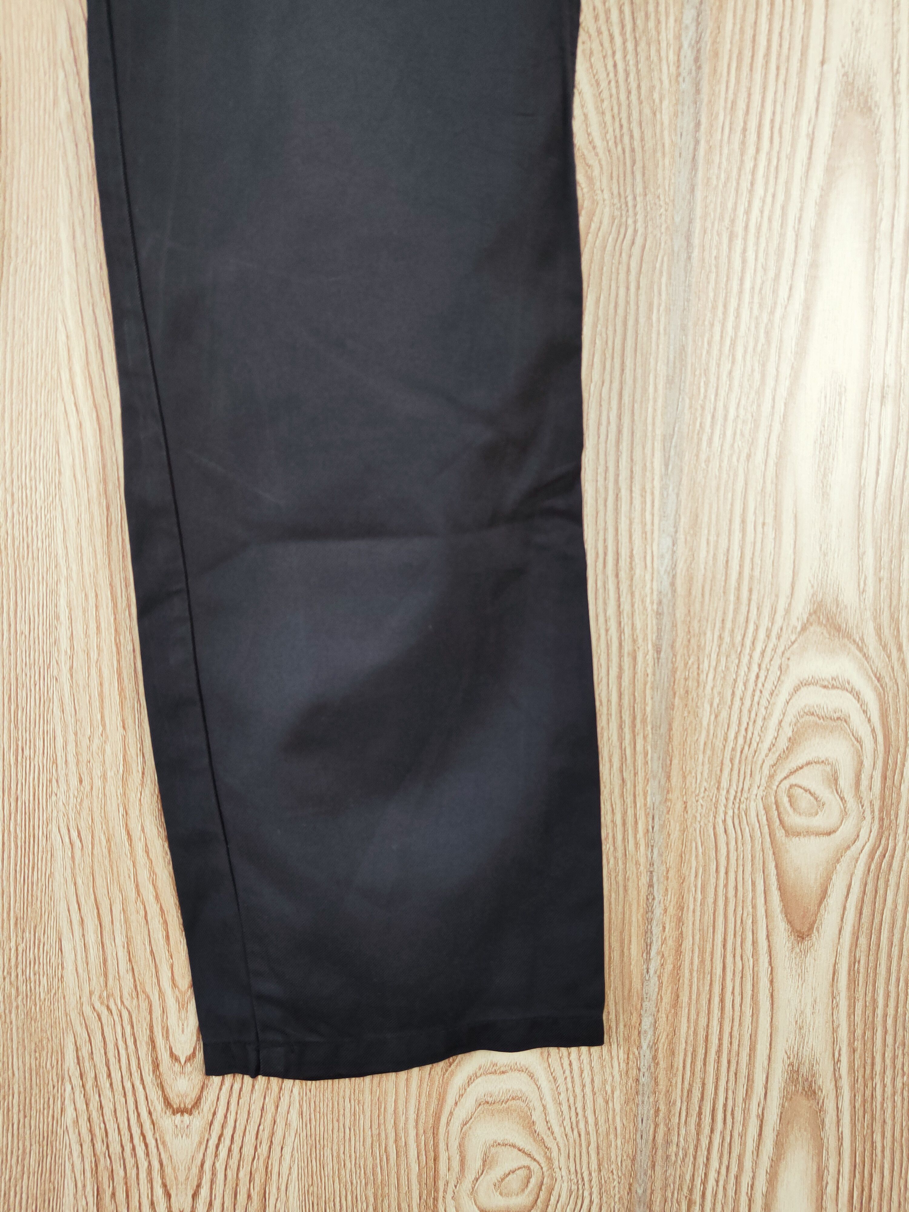 Japanese Brand Japanese Brand Black Multipocket Cargo Pants #W460 Size 31" - 6 Thumbnail