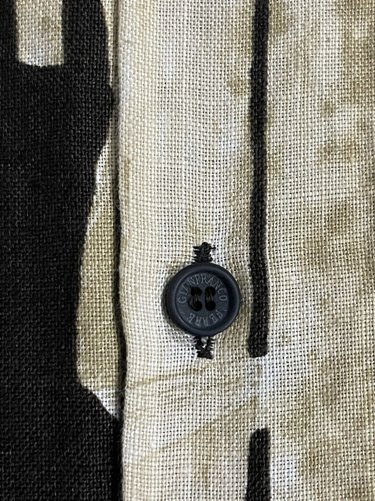 Gianfranco Ferre Gianfranco Ferre Button Up Linen Shirt Size US XL / EU 56 / 4 - 12 Thumbnail