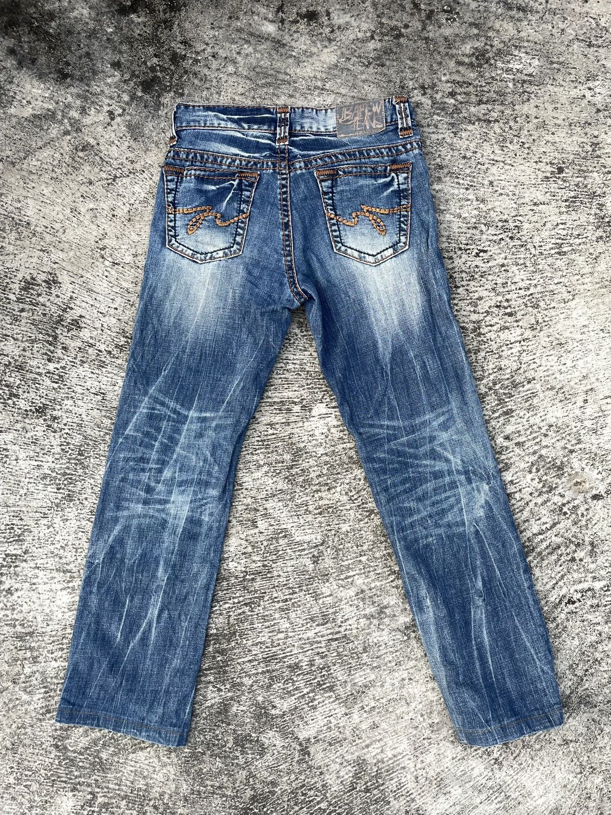 Japanese Brand Jambange faded jeans Size 26" / US 2 / IT 38 - 17 Thumbnail