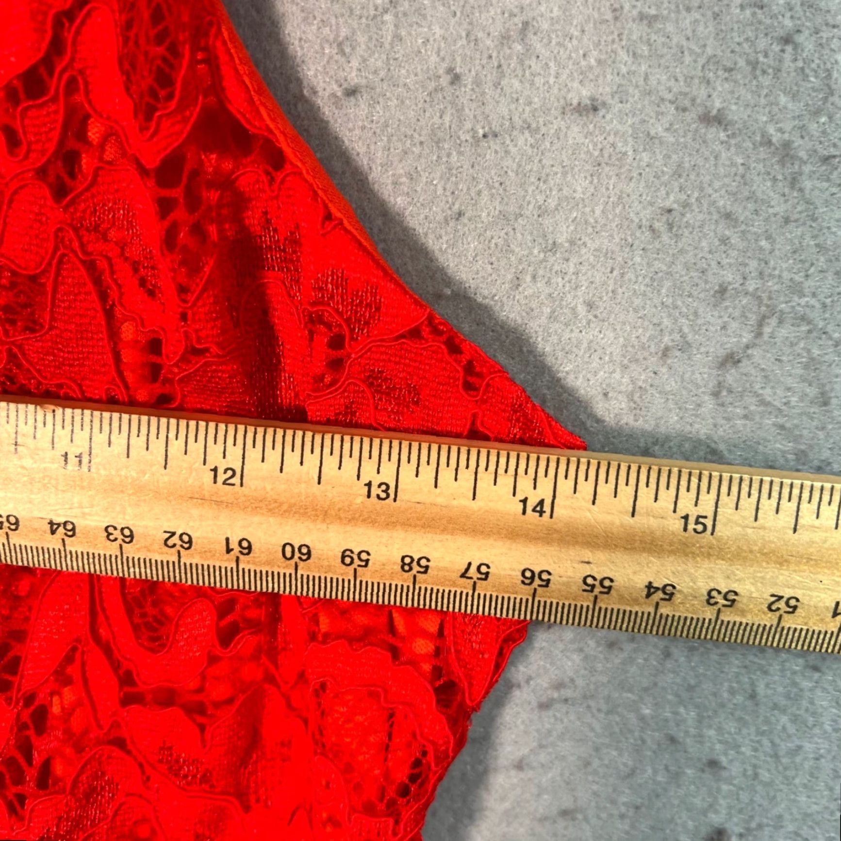 Sam Edelman Sam Edelman Red Midi Dress Spaghetti Straps Sleeveless A-Line Nylon/Spandex Blend 4 Women Adult Womens Vintage N/A Size S / US 4 / IT 40 - 5 Thumbnail