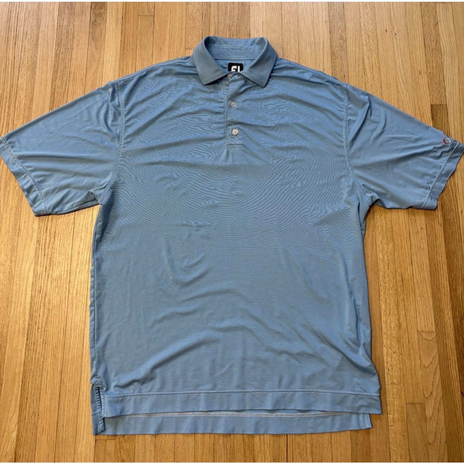 Footjoy FootJoy Golf Polo Shirt Adult XL Performance Blue Men's Size US XL / EU 56 / 4 - 1 Thumbnail