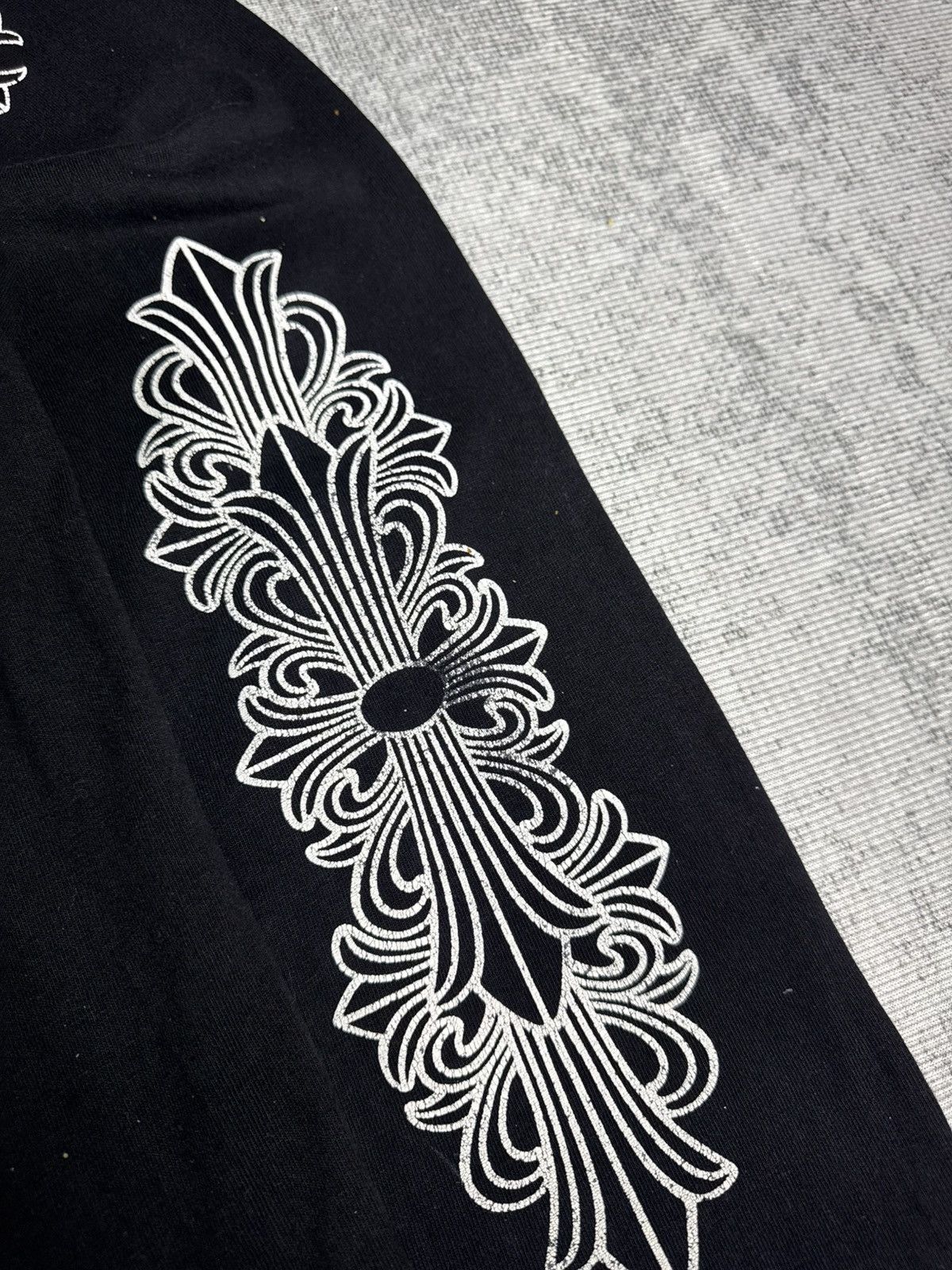 Chrome Hearts RARE! VIRGIL CHROME FLORAL LONG SLEEVES Size US XL / EU 56 / 4 - 7 Thumbnail