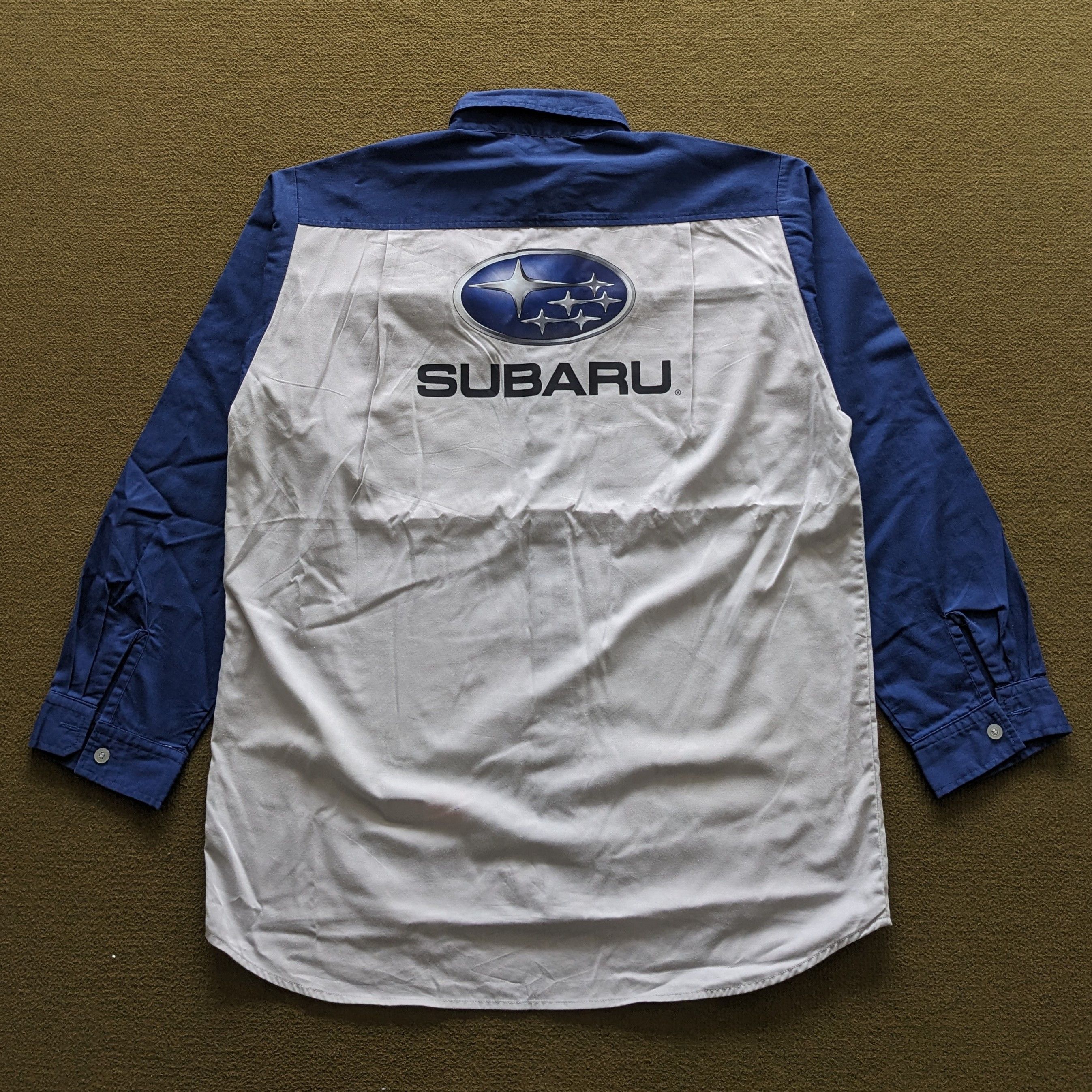 Vintage Vintage SUBARU Racing Team Uniform Custom Shirts Size US XL / EU 56 / 4 - 1 Thumbnail