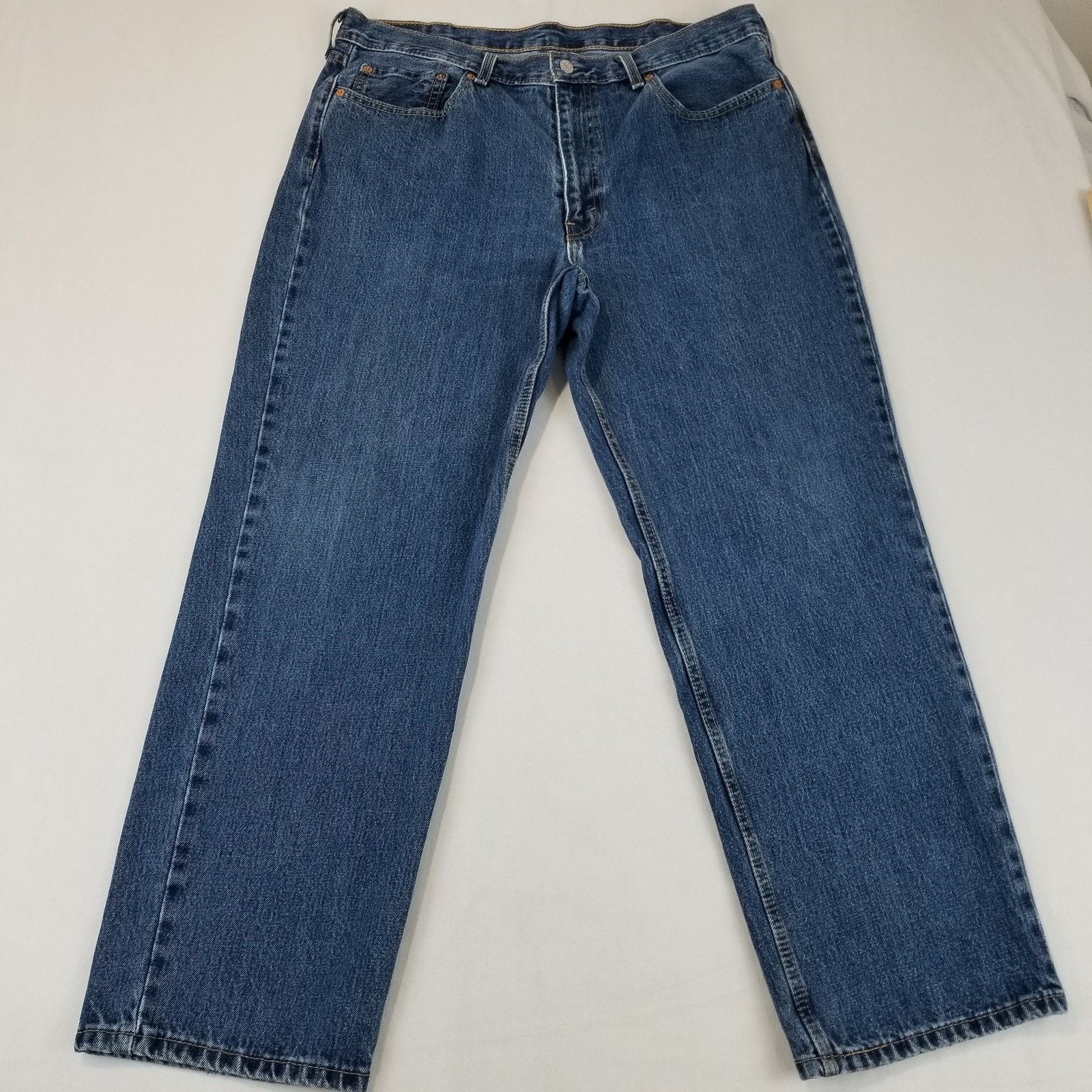 Levi's Levis 550 Jeans Mens 38x30 Relaxed Fit Tapered Leg Baggy Size US 38 / EU 54 - 12 Thumbnail