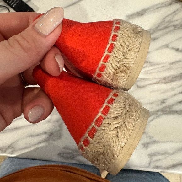Stella McCartney STELLA MCCARTNEY Bicolor Striped Espadrilles Cap Toe Flats Size US 5.5 / IT 35.5 - 12 Thumbnail