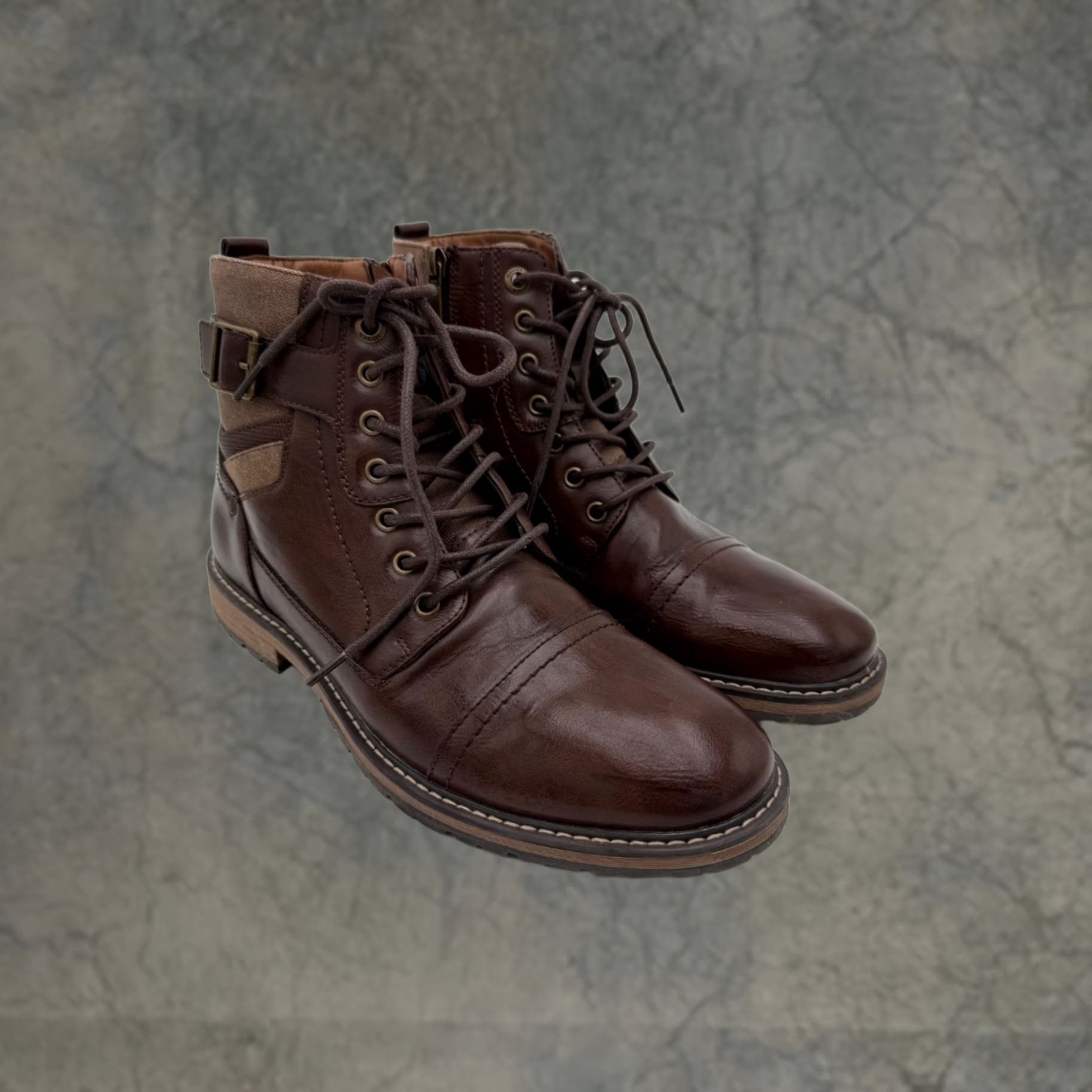 Eastland × Vintage Vintage 90s Eastland Waxed Leather Moc 