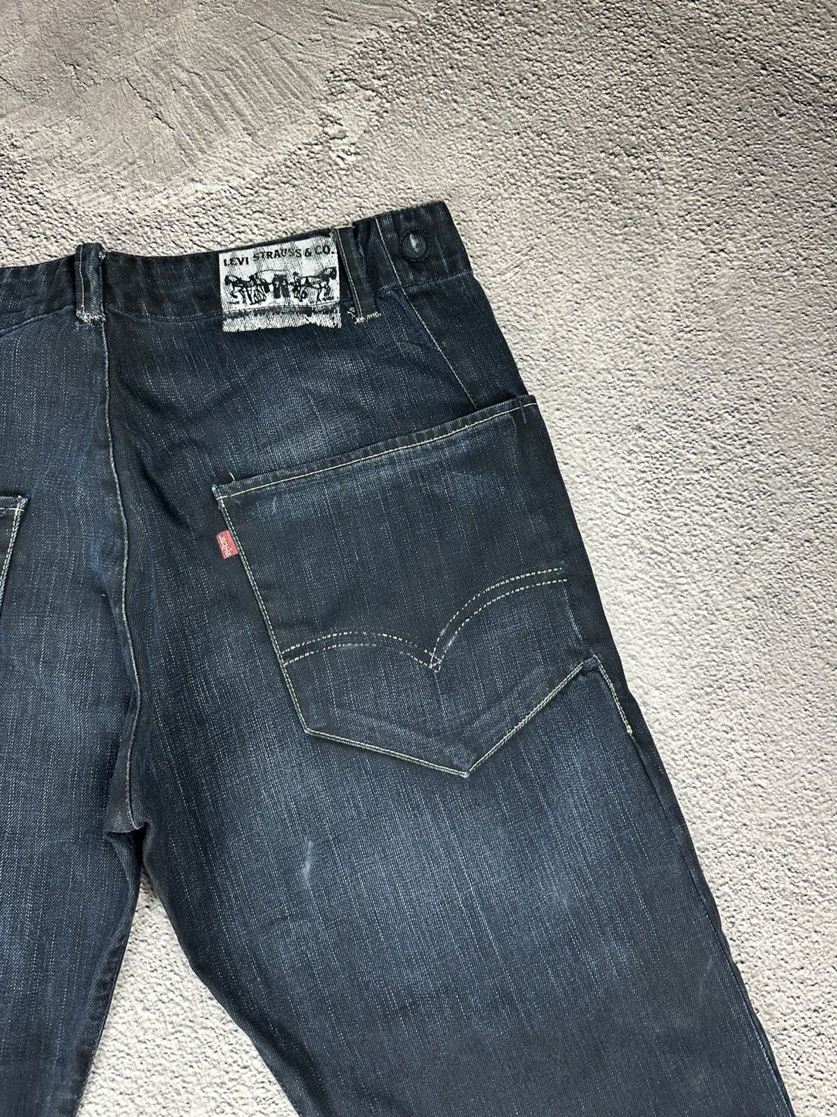 Levi's Vintage Clothing Rare Vintage Levi’s Engineered Denim Jeans Bootcut Baggy 90s Size US 36 / EU 52 - 5 Thumbnail