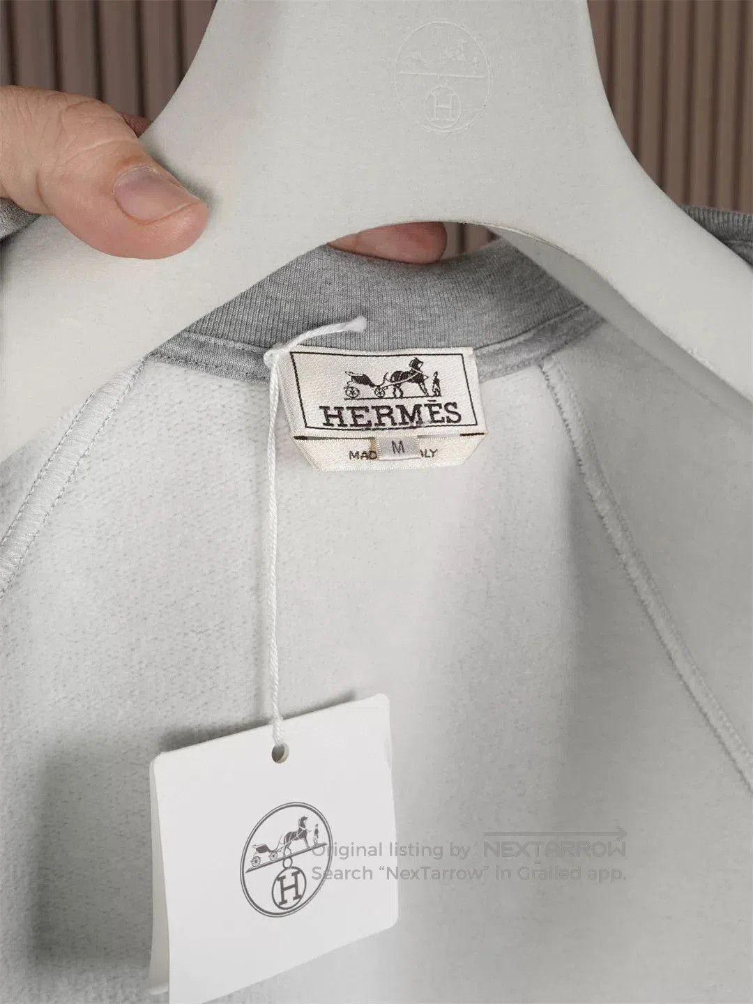 Hermes Hermes Men's Baseball Jacket. Size US M / EU 48-50 / 2 - 7 Thumbnail