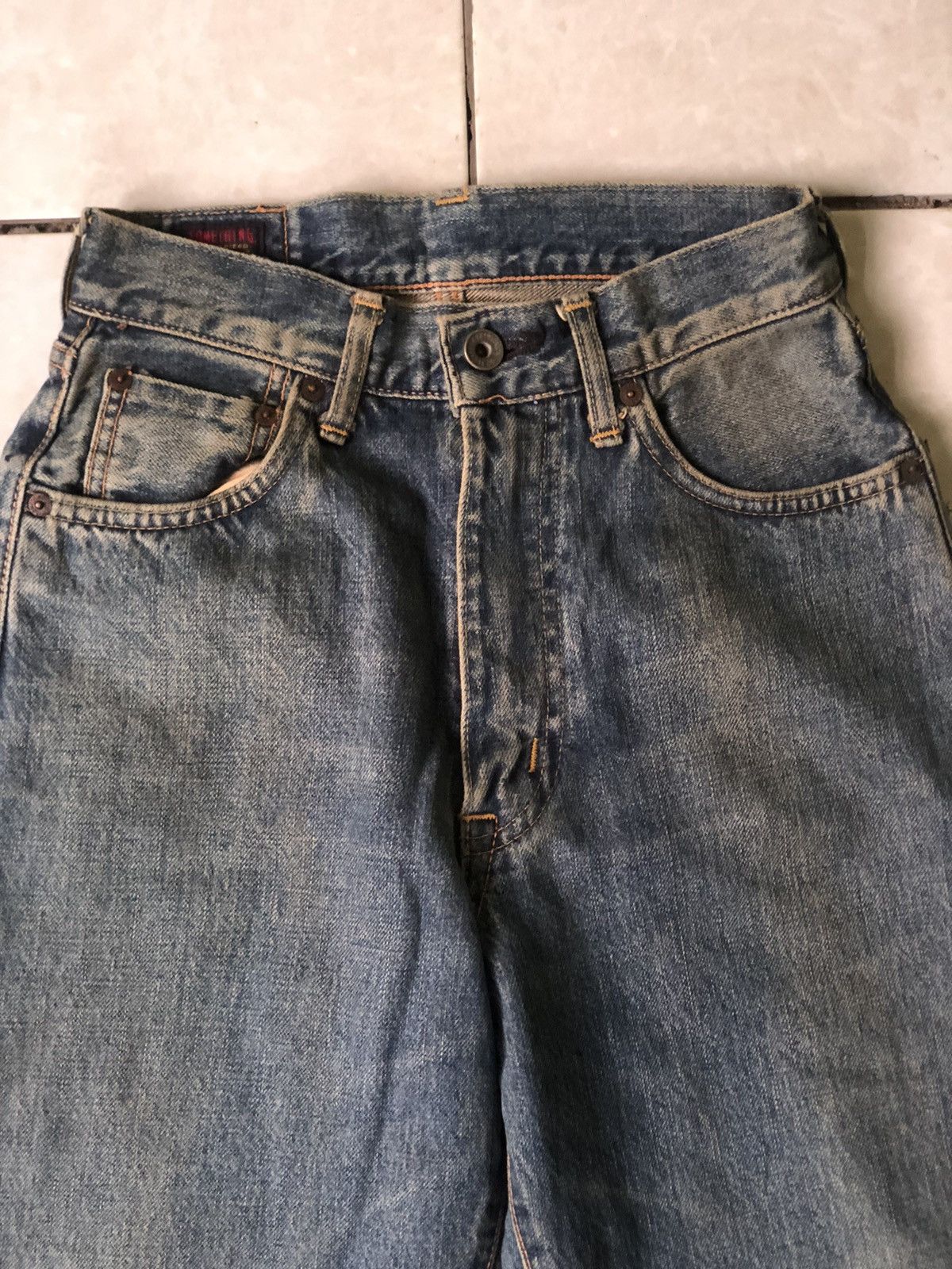 Edwin × Japanese Brand × Vintage 🔥Vintage EDWIN 505 Denim👖 Size US 26 / EU 42 - 3 Thumbnail
