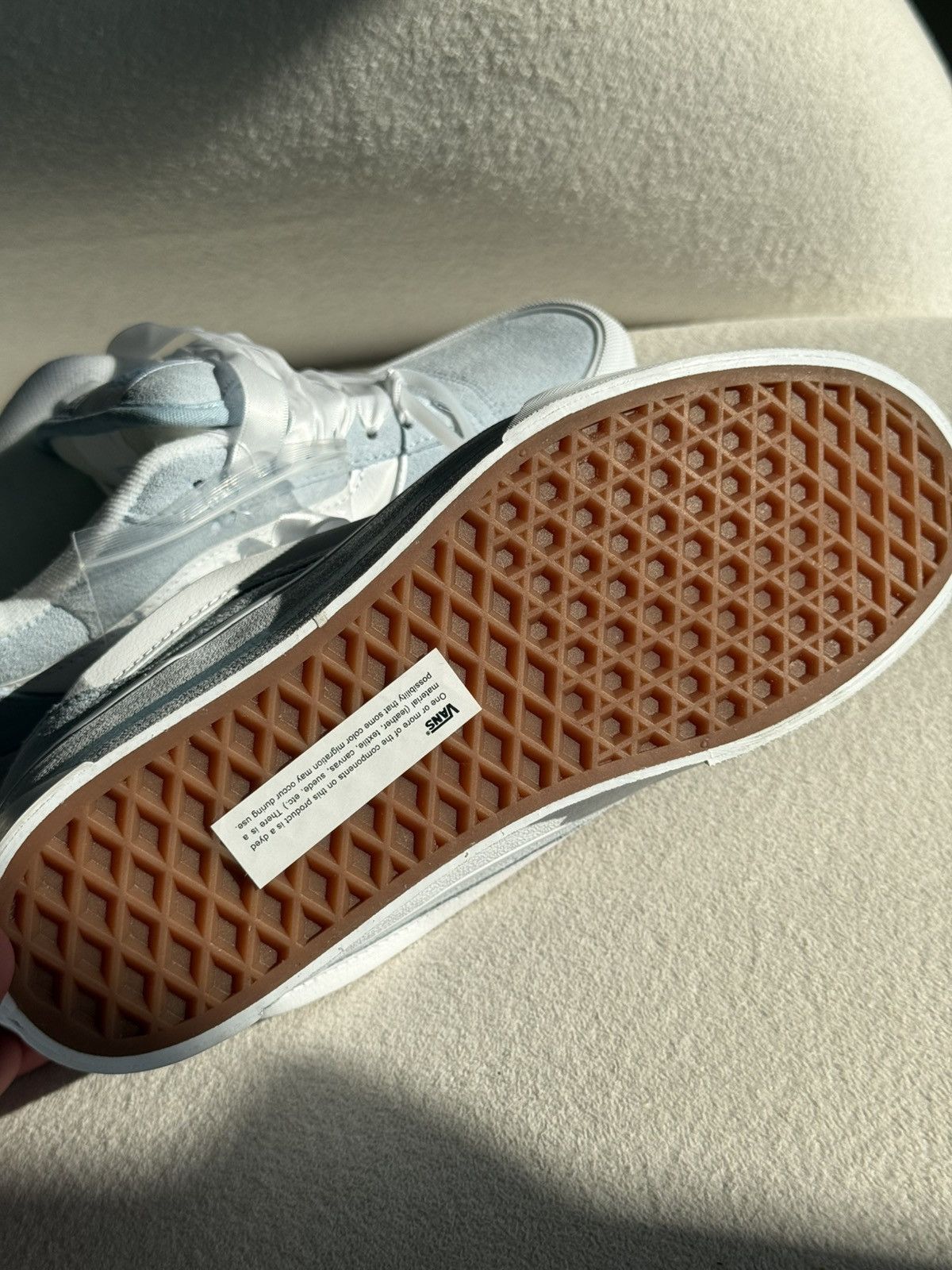 Vans Vans Knu Stack Vintage Satin Shoes 'Dream Blue White' Size US 8.5 / IT 38.5 - 7 Thumbnail