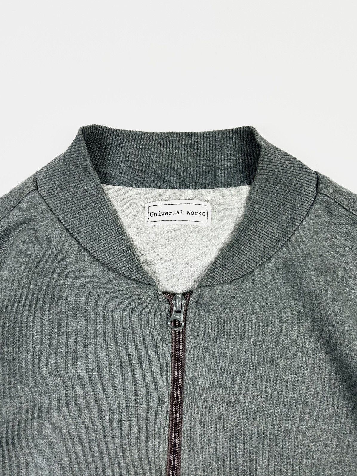 Universal Works Rare Universal Works Double Zip Bomber Sweatshirt Size US L / EU 52-54 / 3 - 9 Thumbnail