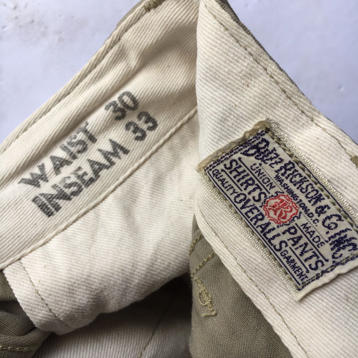 Buzz Rickson's × Toyo Enterprises Buzz Ricksons pants Size US 30 / EU 46 - 7 Thumbnail