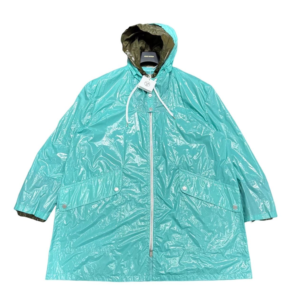 Hermes Hermès Hooded Raincoat Size 50 Size US M / EU 48-50 / 2 - 1 Thumbnail