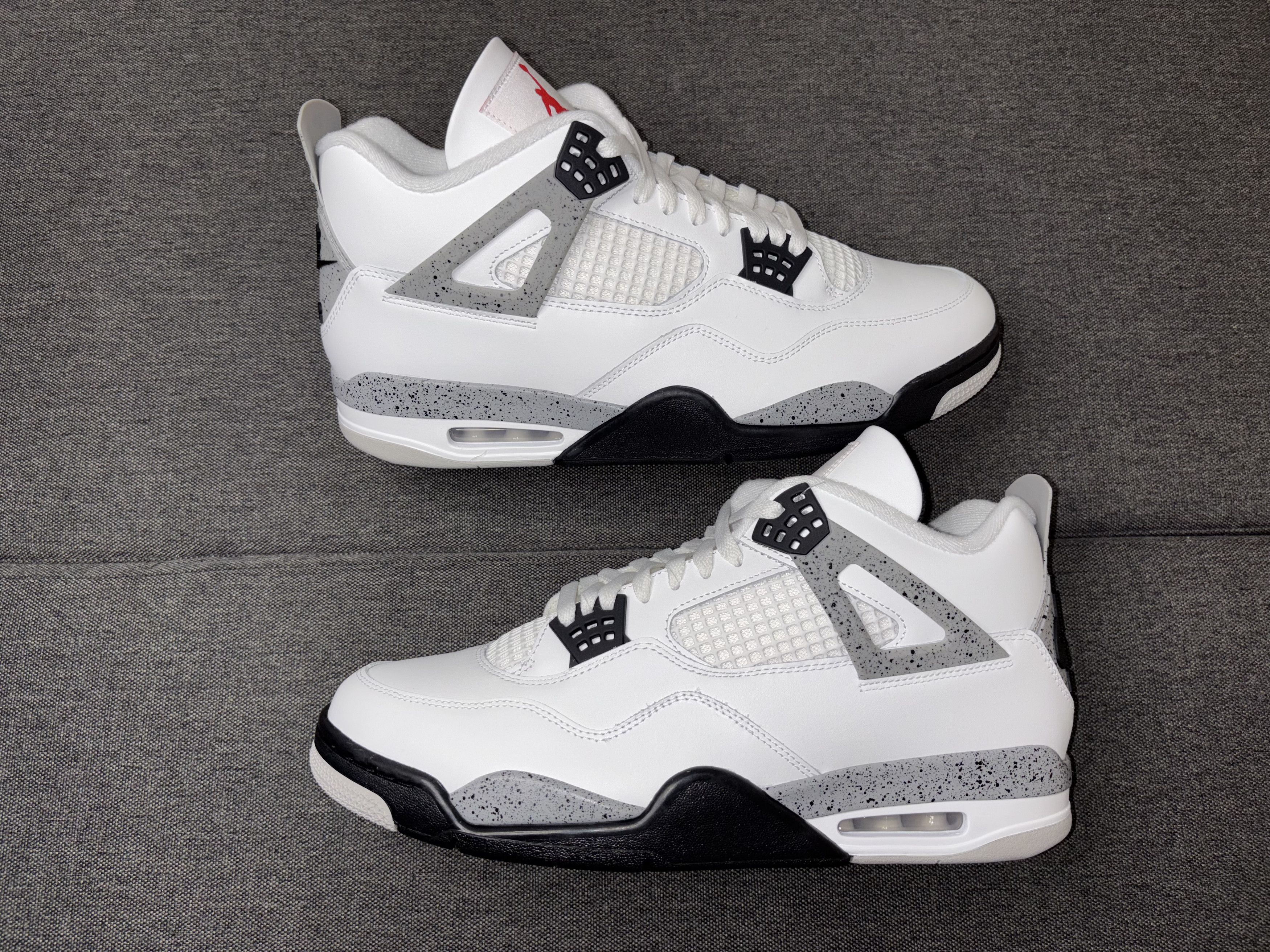 Jordan Brand Nike Air Jordan 4 Retro White Cement (2025) 13 FV5029-100 Size US 13 / EU 46 - 9 Thumbnail