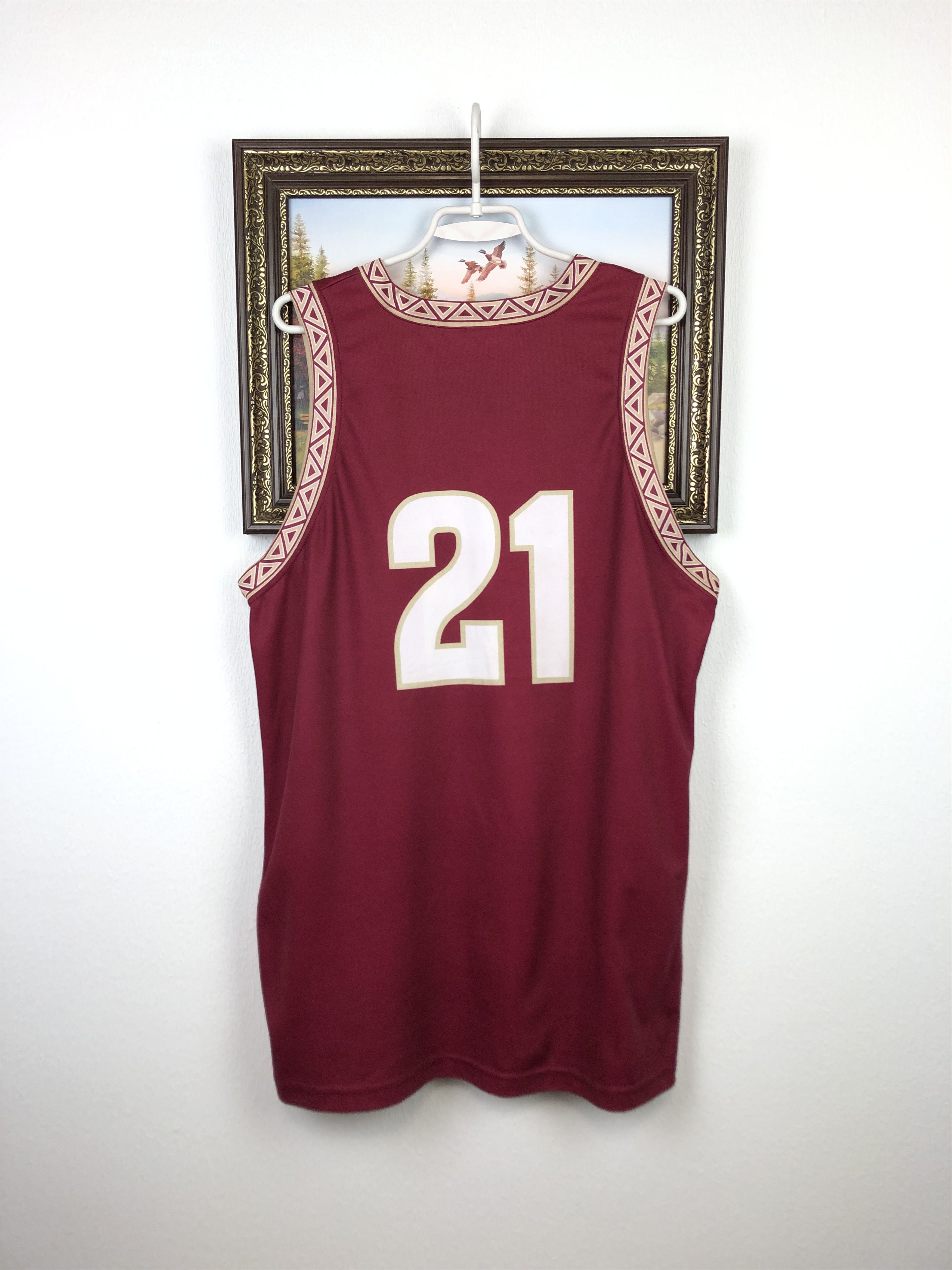 Nike Vintage Nike Florida State University Basketball Jersey FSU Size US L / EU 52-54 / 3 - 7 Thumbnail