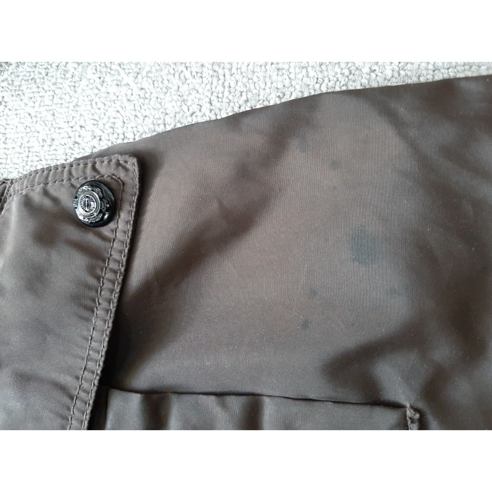 Vintage Laundry by Shelli Segal Hooded Long Winter Jacket Coat Womens XS Brown Faux Fur Full Zip Size XS / US 0-2 / IT 36-38 - 3 Thumbnail