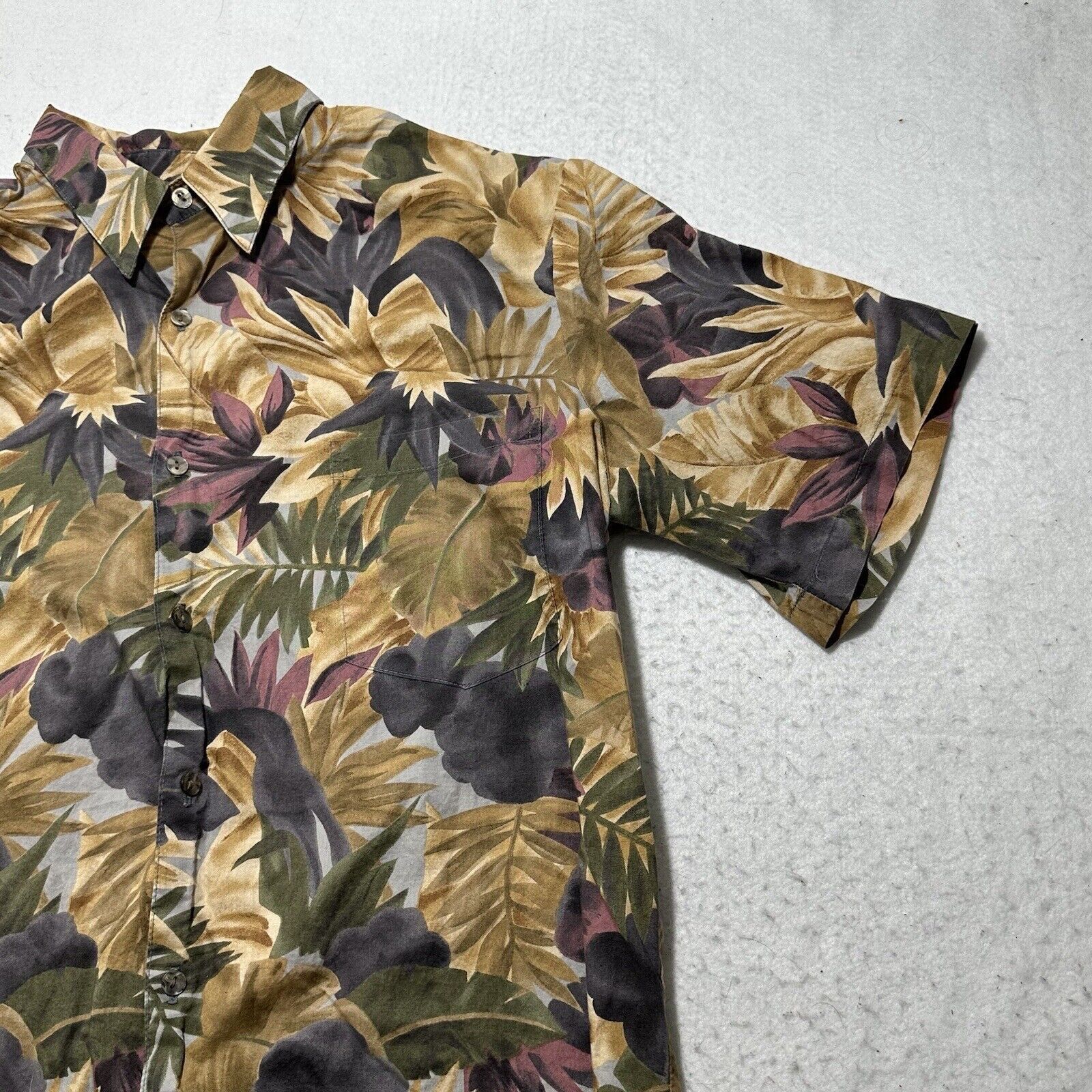Tori Richard Vintage Tori Richard Large Hawaiian Button Shirt Tropical Size US L / EU 52-54 / 3 - 3 Thumbnail