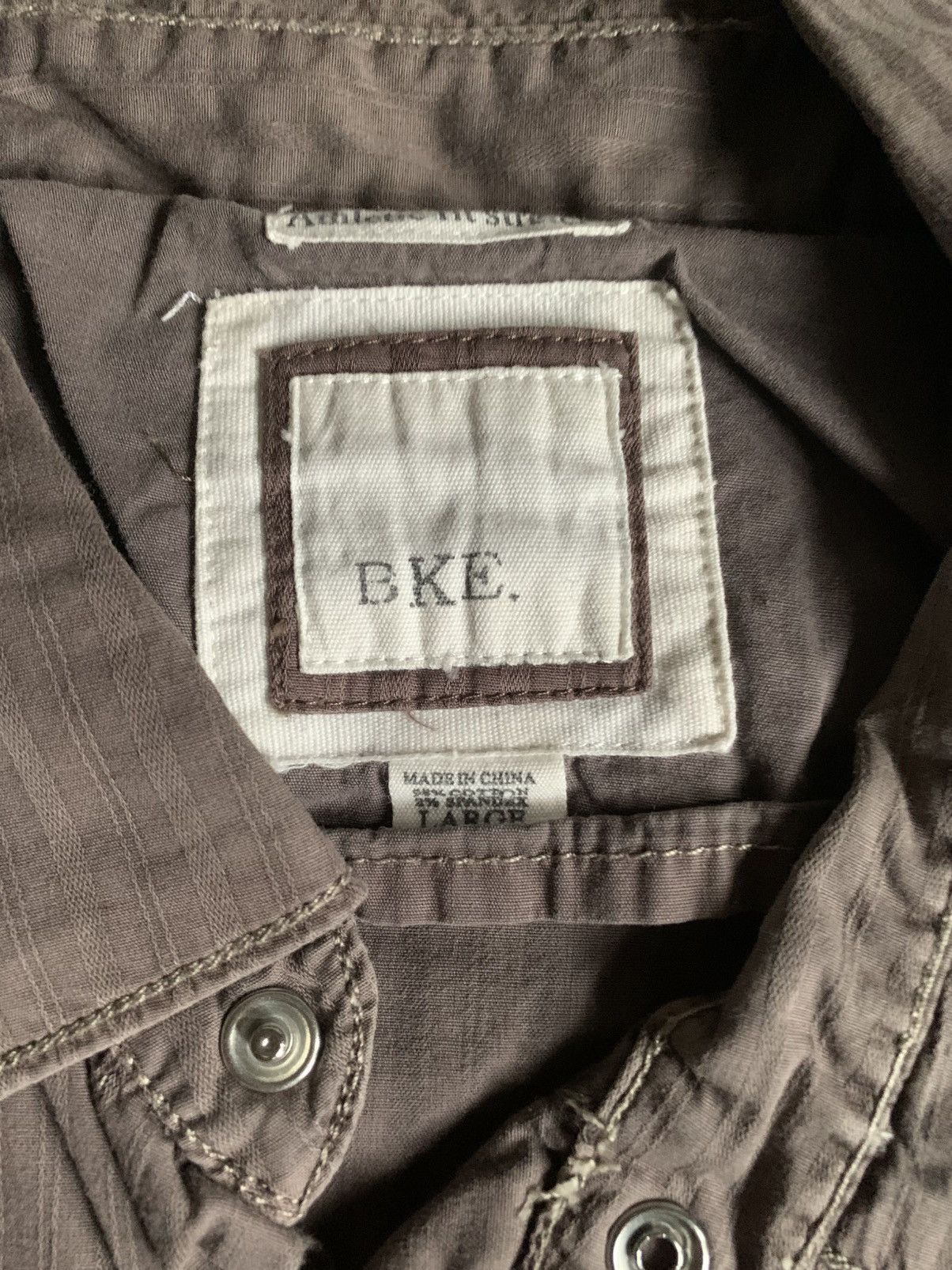 BKE BKE button up mens western cowboy fashion Size US L / EU 52-54 / 3 - 4 Thumbnail