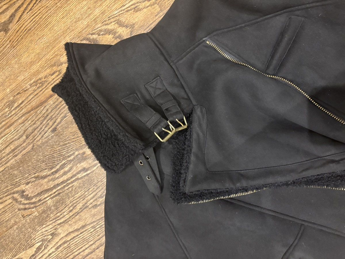 No Faith Studios No faith studios black heavy flight shearling jacket Size US S / EU 44-46 / 1 - 5 Thumbnail