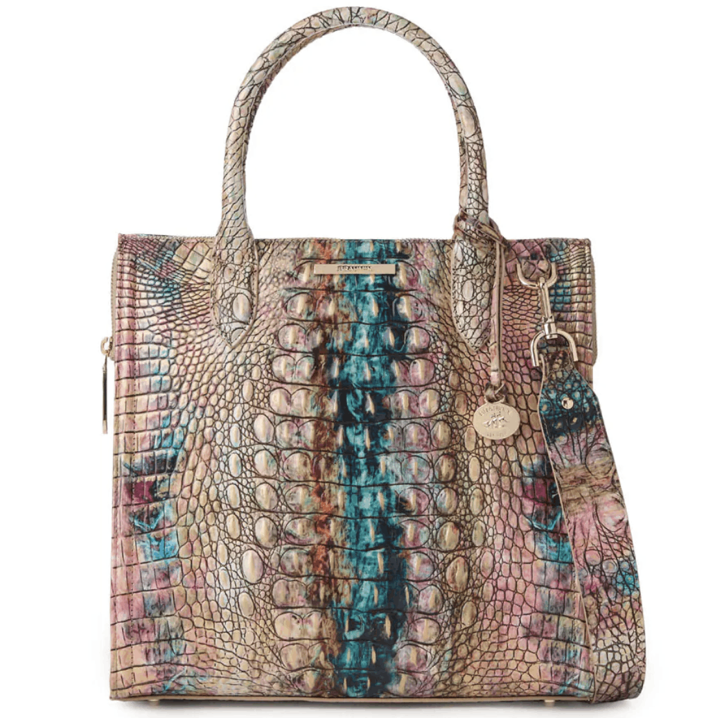 BRAHMIN Brahmin Leather Original Caroline Satchel Bag Size ONE SIZE - 1 Thumbnail