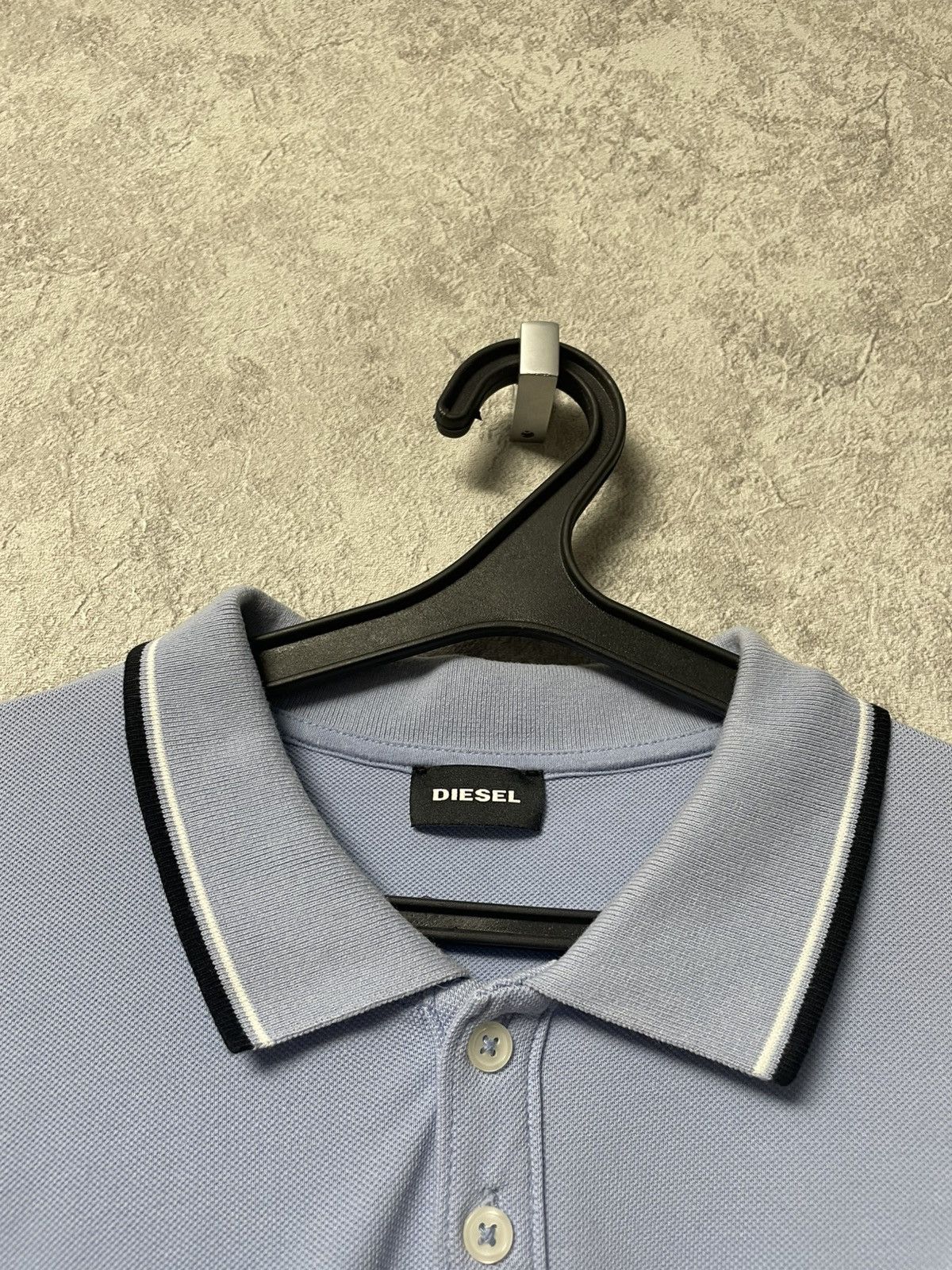 Diesel Diesel Blue Polo Shirt Y2K Size US XL / EU 56 / 4 - 8 Thumbnail