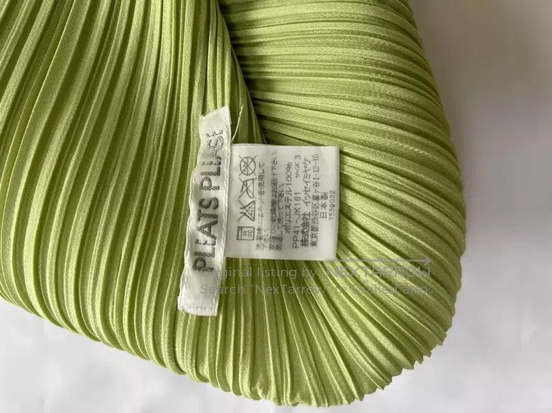 Issey Miyake Issey Miyake Green Vest Size L / US 10 / IT 46 - 3 Thumbnail