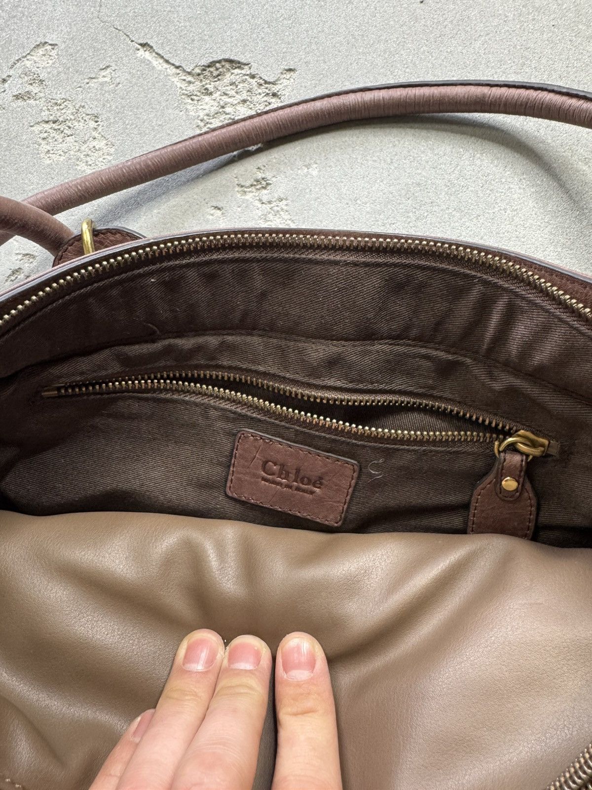 Chloe × Vintage Vintage streetwear Y2K Chloe bag full leather bag Size ONE SIZE - 8 Thumbnail