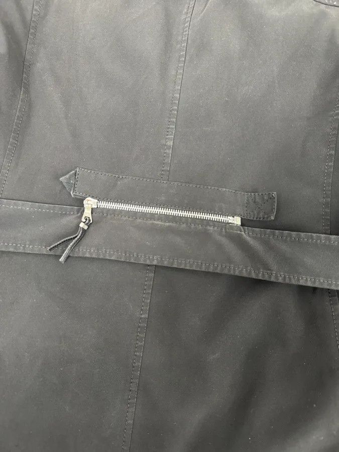 Prada 2000s Prada Black Nylon Multi-Pocket Classy Trench Coat Size US M / EU 48-50 / 2 - 11 Thumbnail