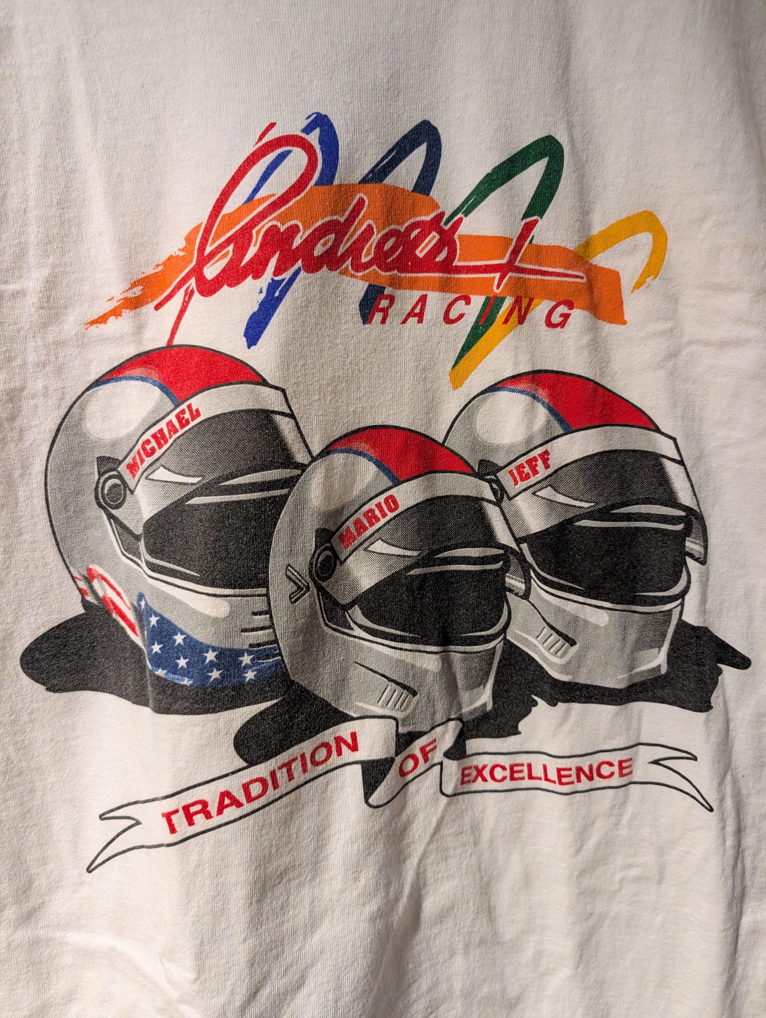 NASCAR Vintage 90s Nascar Endless Racing Jeff Gordan T-Shirt Size US L / EU 52-54 / 3 - 2 Thumbnail