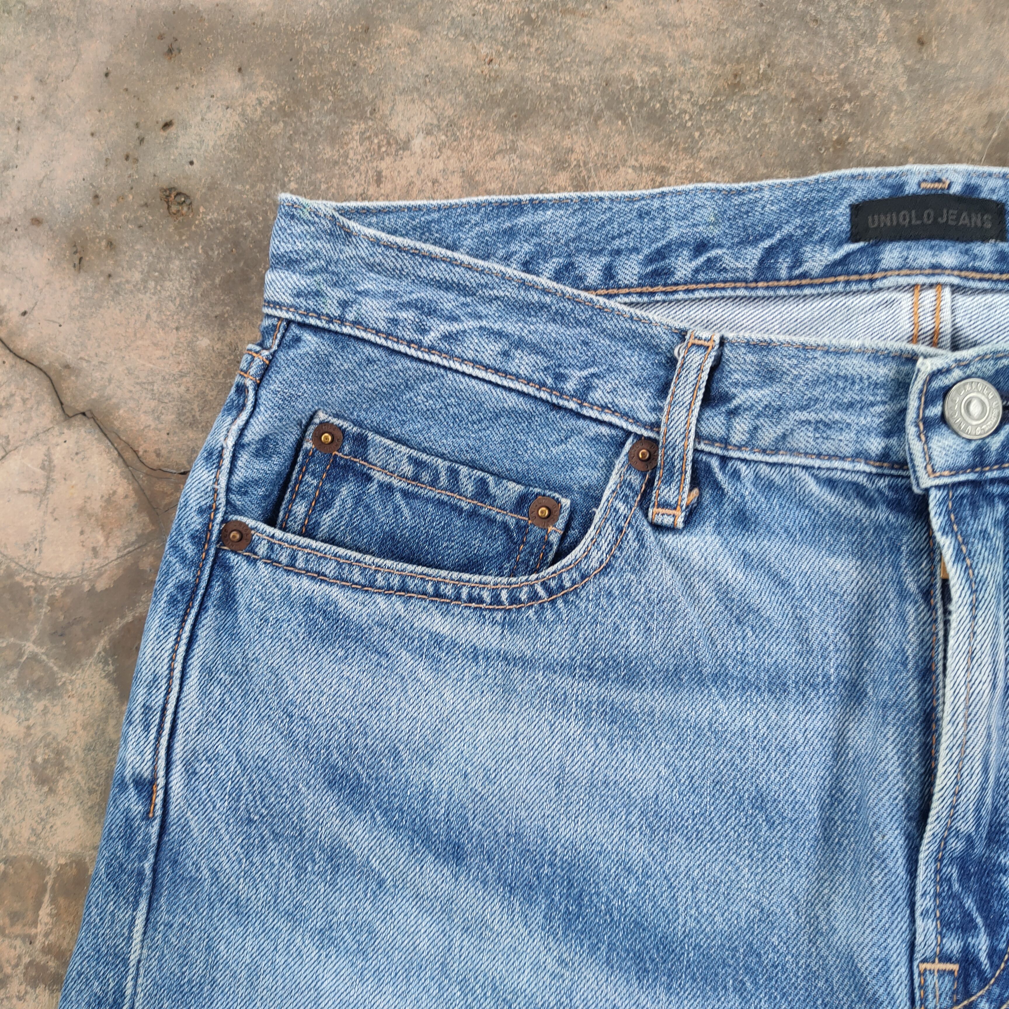 Black Label × Japanese Brand × Jean VINTAGE JAPANESE FADED RIPPED JEANS DENIM PANTS Size US 32 / EU 48 - 7 Thumbnail