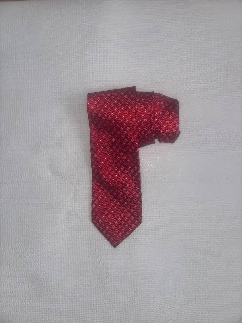 Joop! Men's tie JOOP made of 100% silk, red, made in Italy Size ONE SIZE - 6 Thumbnail