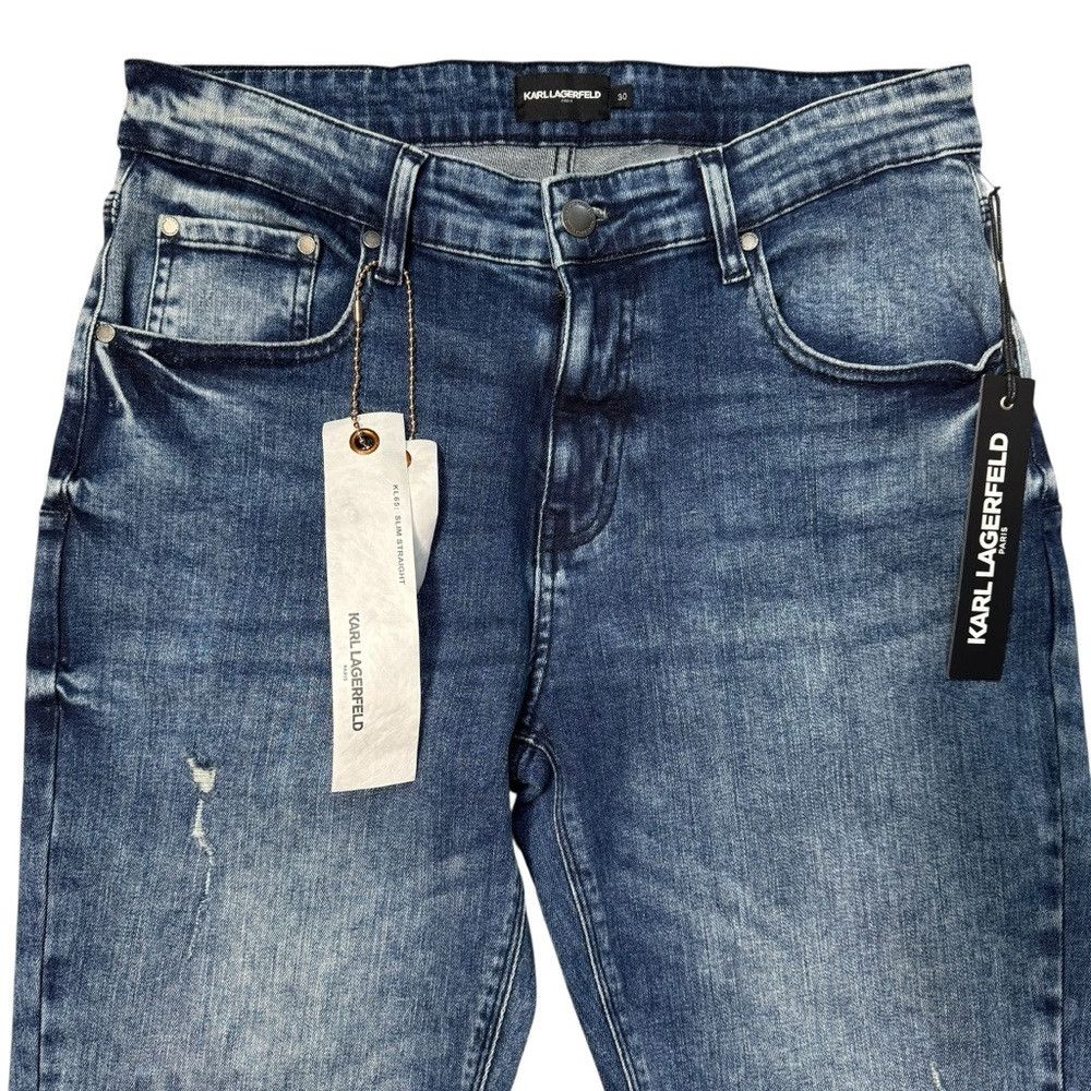 Karl Lagerfeld NWT New Karl Lagerfeld KL65 Slim Straight Jeans Size 30 Size US 30 / EU 46 - 2 Thumbnail