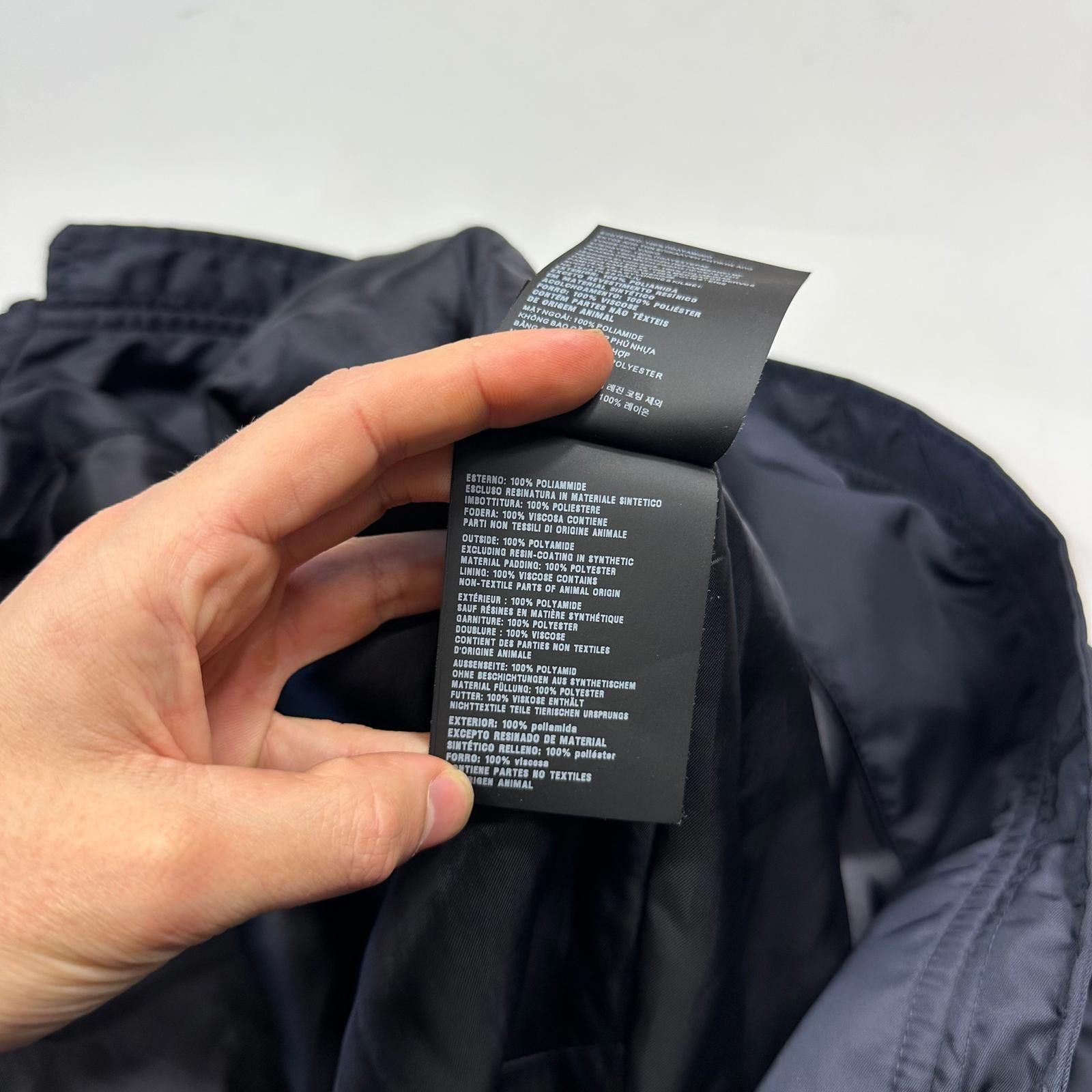 Prada Prada 2019 Nylon Padded Work Jacket - IT54 (XL) Size US L / EU 52-54 / 3 - 11 Thumbnail