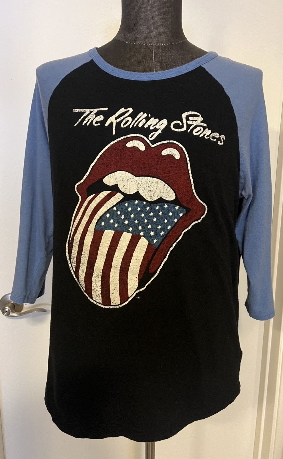 Lucky Brand The Rolling Stones vintage raglan baseball 3/4 t-shirt Size US XL / EU 56 / 4 - 1 Thumbnail