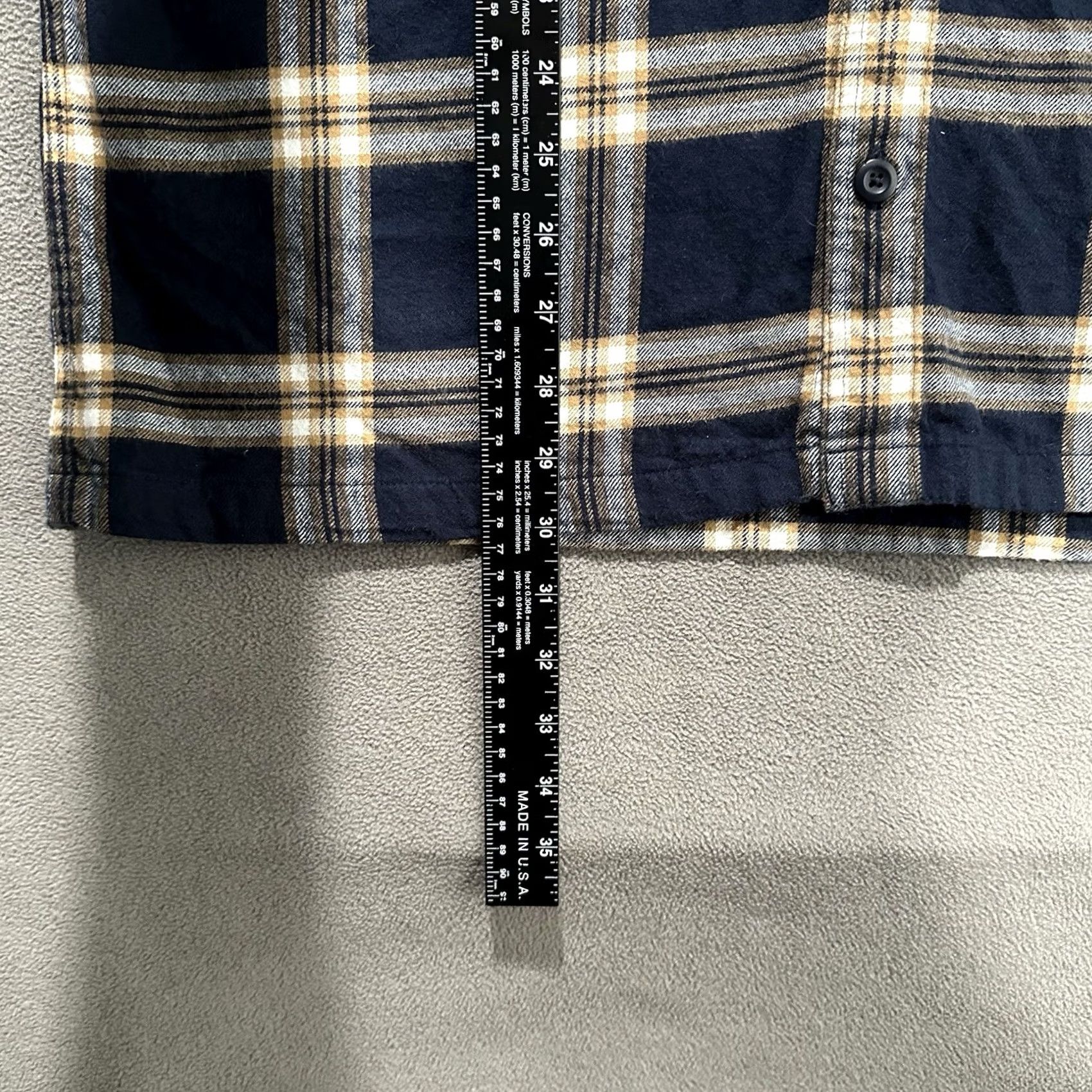 Patagonia Patagonia Shirt Mens Large Blue Plaid Organic Cotton Flannel Button-Up Casual Workwear 42400 EUC Size US L / EU 52-54 / 3 - 7 Thumbnail