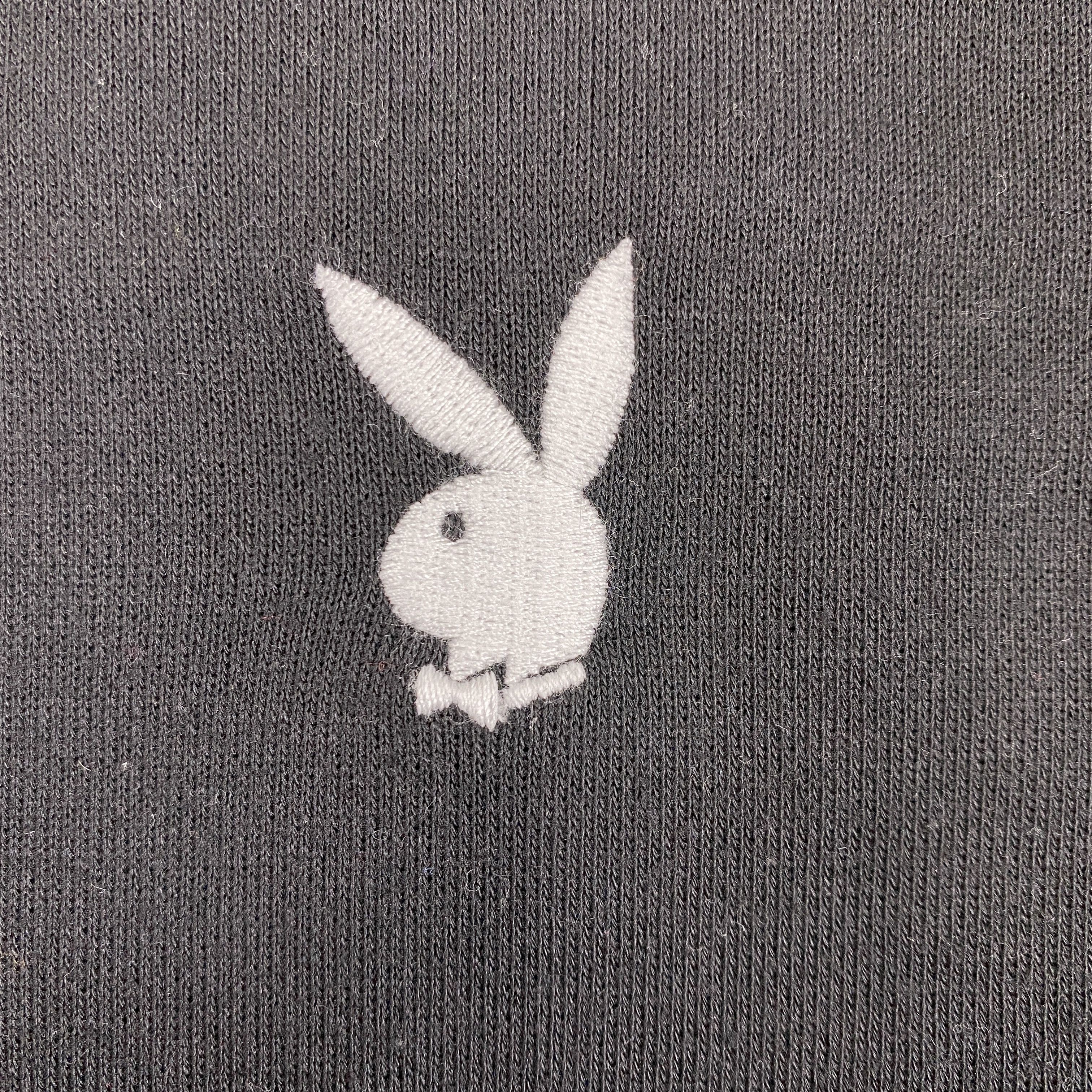 Playboy Vintage Playboy Embroidery Crop Top Sweatshirt -SW160 Size US L / EU 52-54 / 3 - 10 Thumbnail